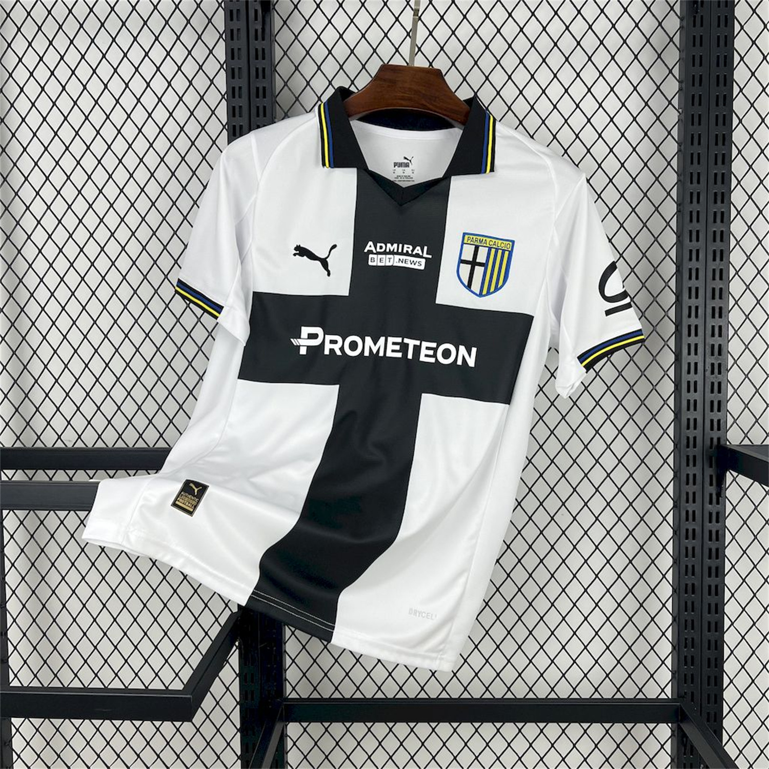 AlphaJersey-Parma 25-26 Home Jersey - Fans Version