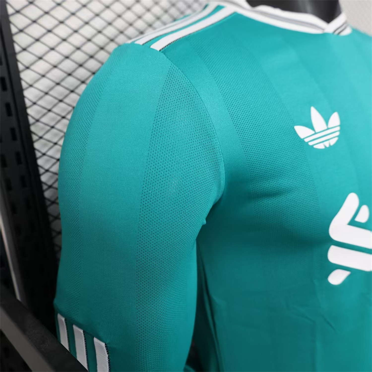 AlphaJersey-Liver.pool 25-26 Third Green Long Sleeves Jersey - Player Version