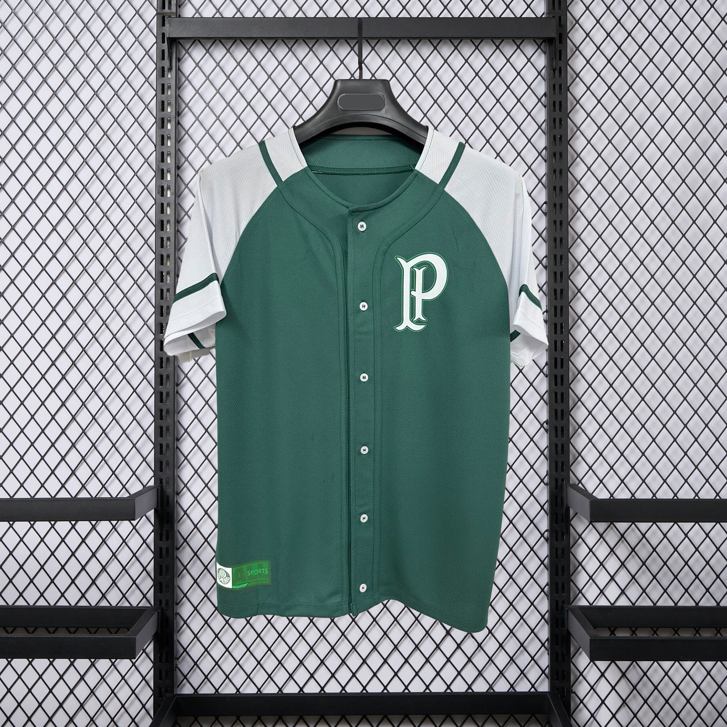 AlphaJersey-Palmeiras 25-26 Green Baseball Jersey