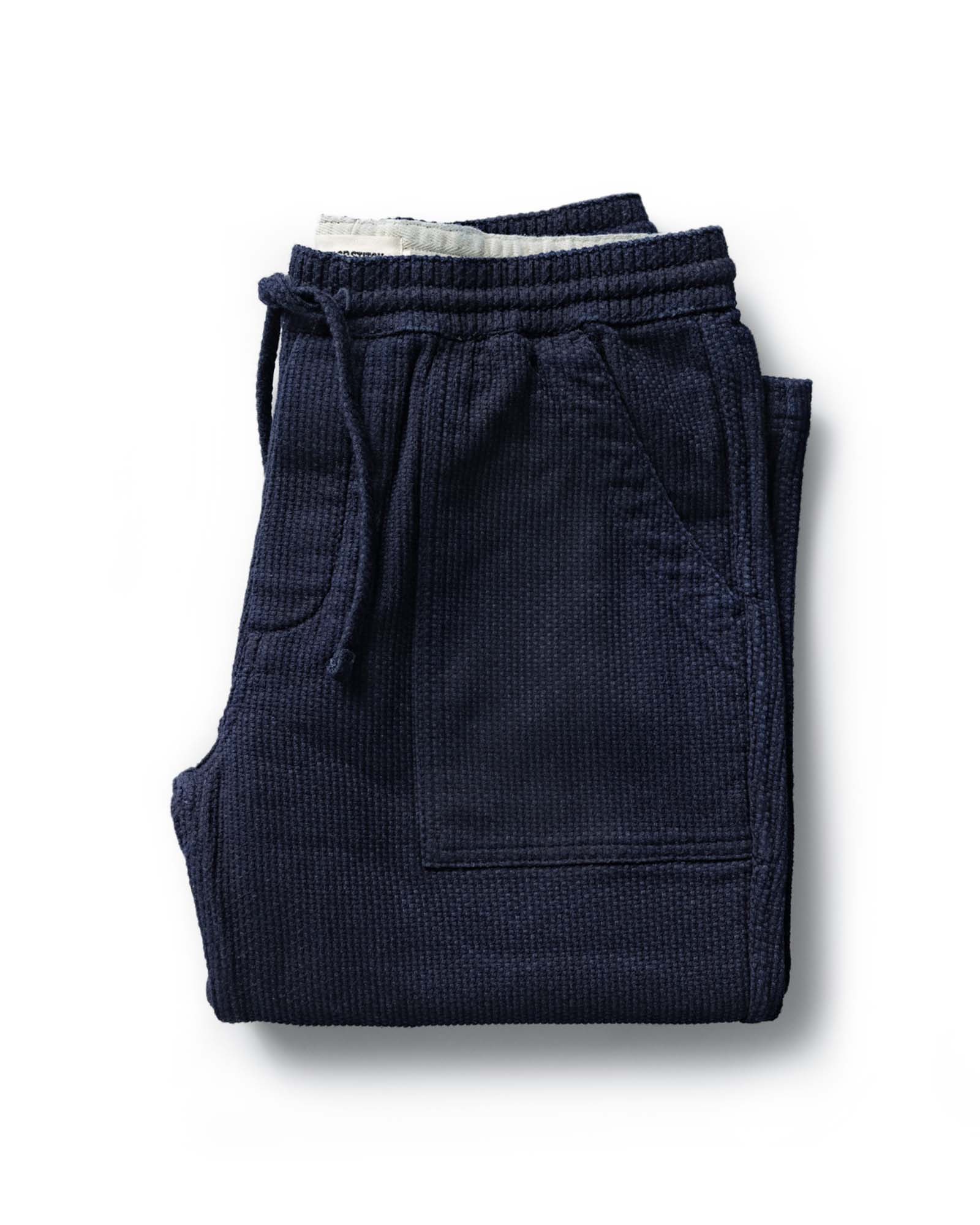 The Breakwater Pant in Rinsed Indigo Sashiko | Modern Menswear by yycbvcnbmmnbm