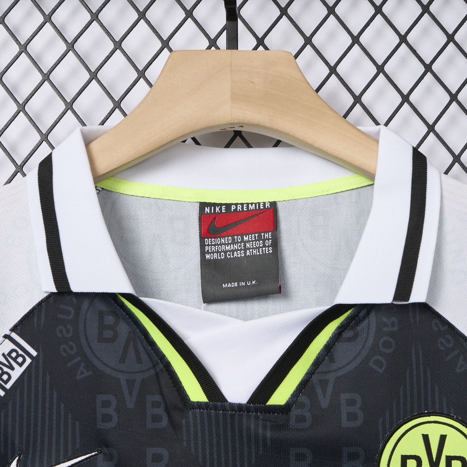 AlphaJersey-Retro Dortmund 1996-97 European Away Jersey