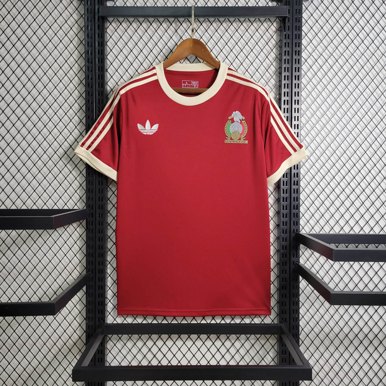 AlphaJersey-Retro Mexico 1985 Away Stadium Jersey