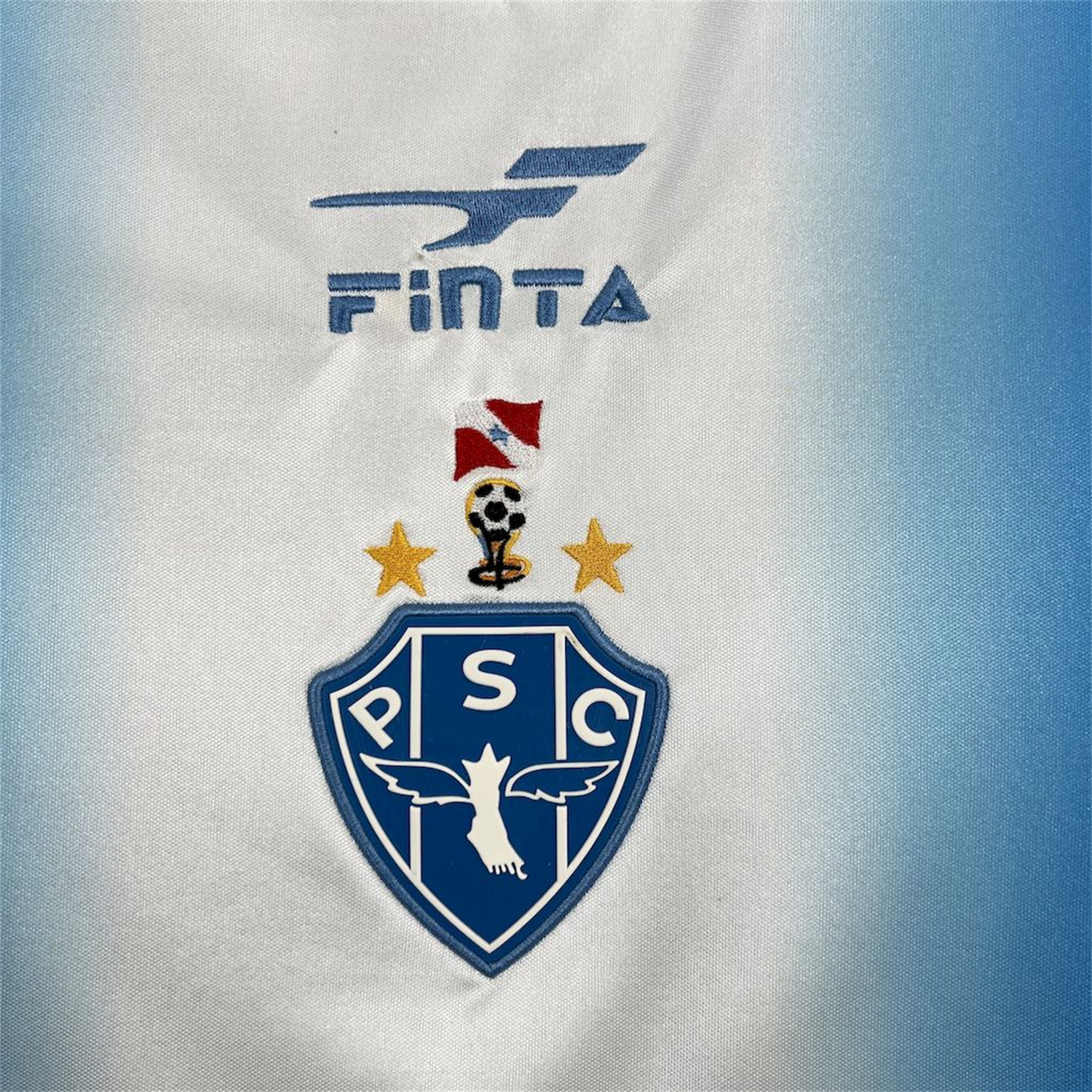 AlphaJersey-Retro Paysandu 2003 Third Blue Stripe Jersey