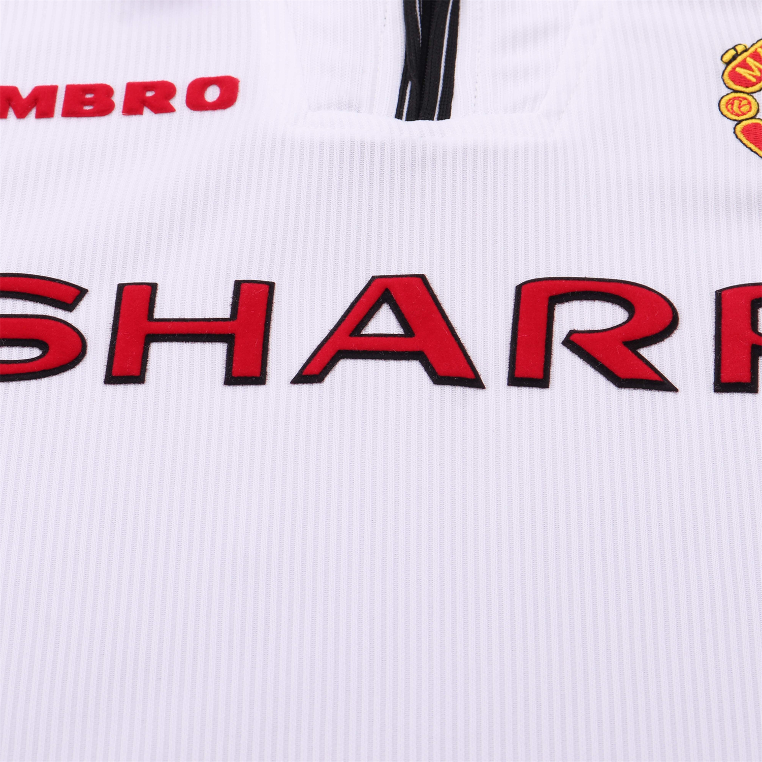 AlphaJersey-Retro Manchester United 1998-99 White Special Kids Kit
