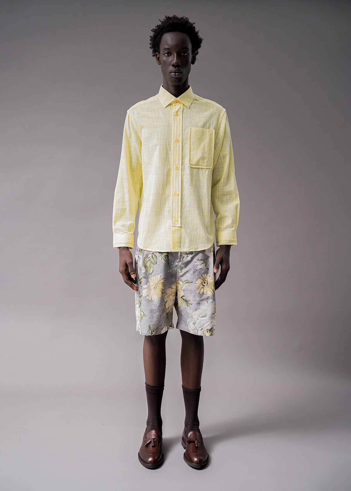 Feather Cross-X Yellow | Modern Menswear by yycbvcnbmmnbm