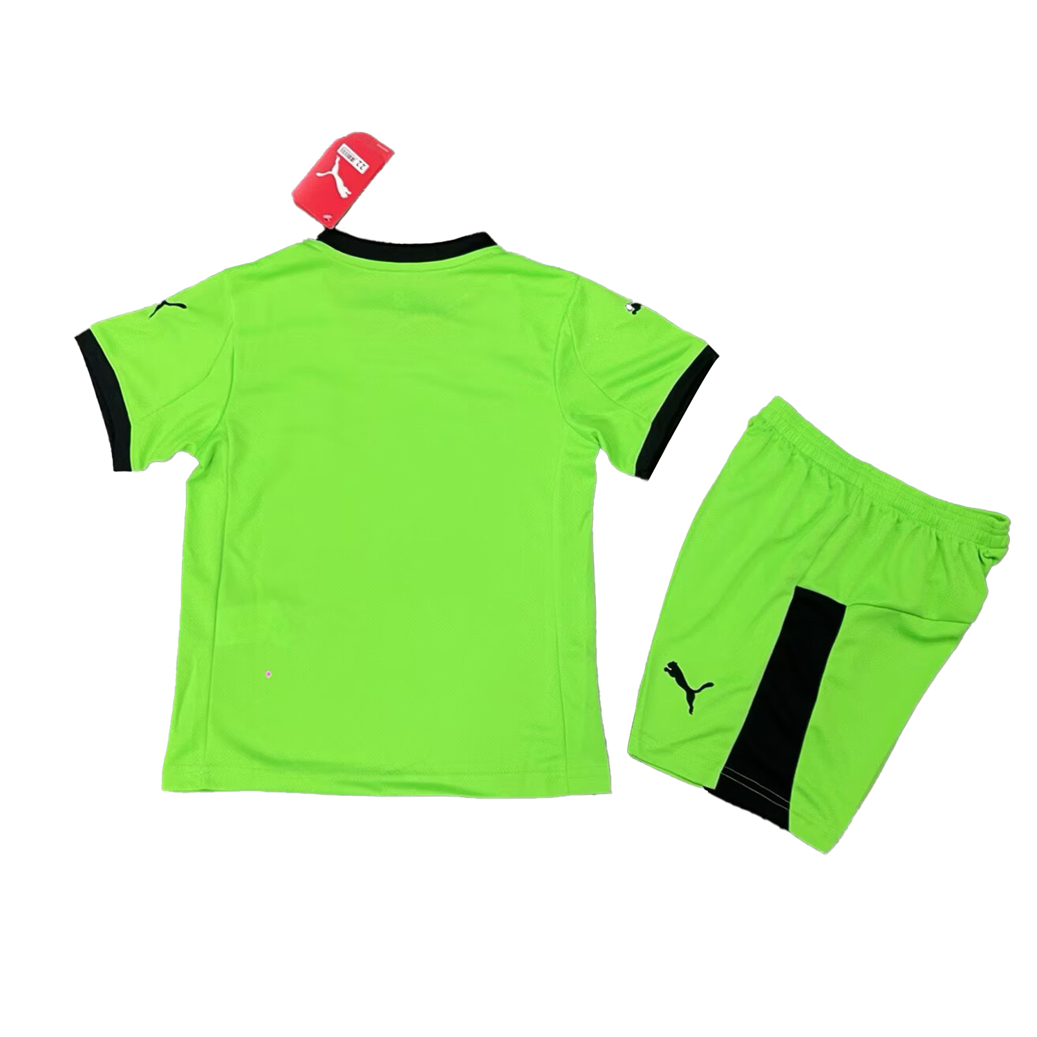 AlphaJersey-Portugal 2025-26 Green Goalkeeper Kids Kit