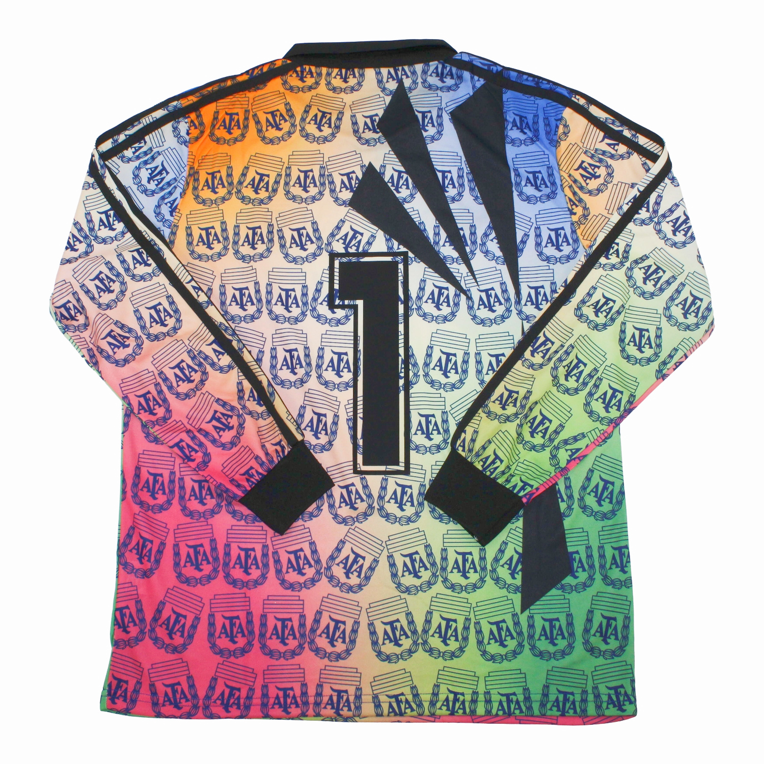 AlphaJersey-Retro Argentina 1994 Multicolor Goalkeeper Long Sleeves Jersey