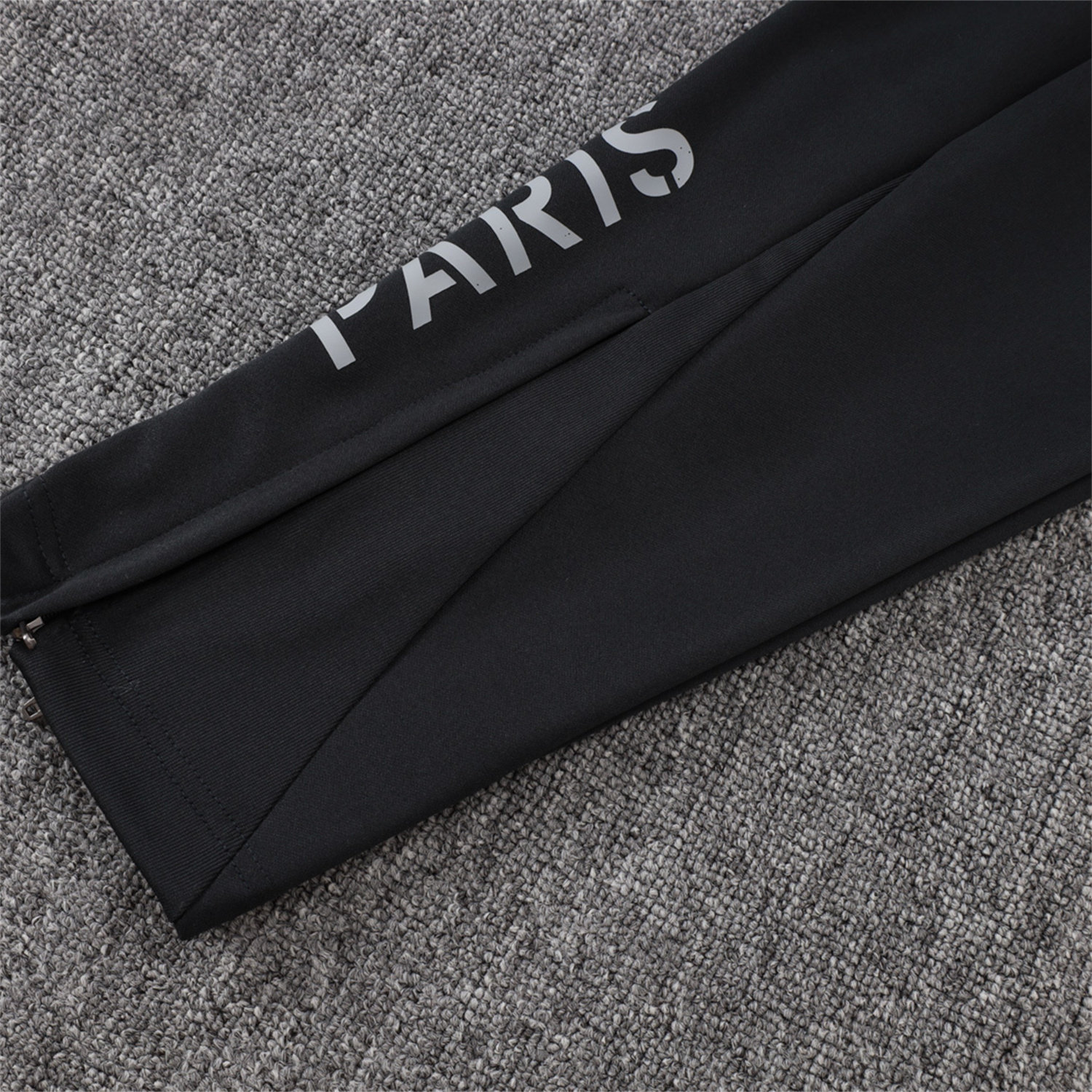 AlphaJersey-Paris Saint-Germain PSG 25-26 Jacket Training Tracksuit - Pure Black top & Pants
