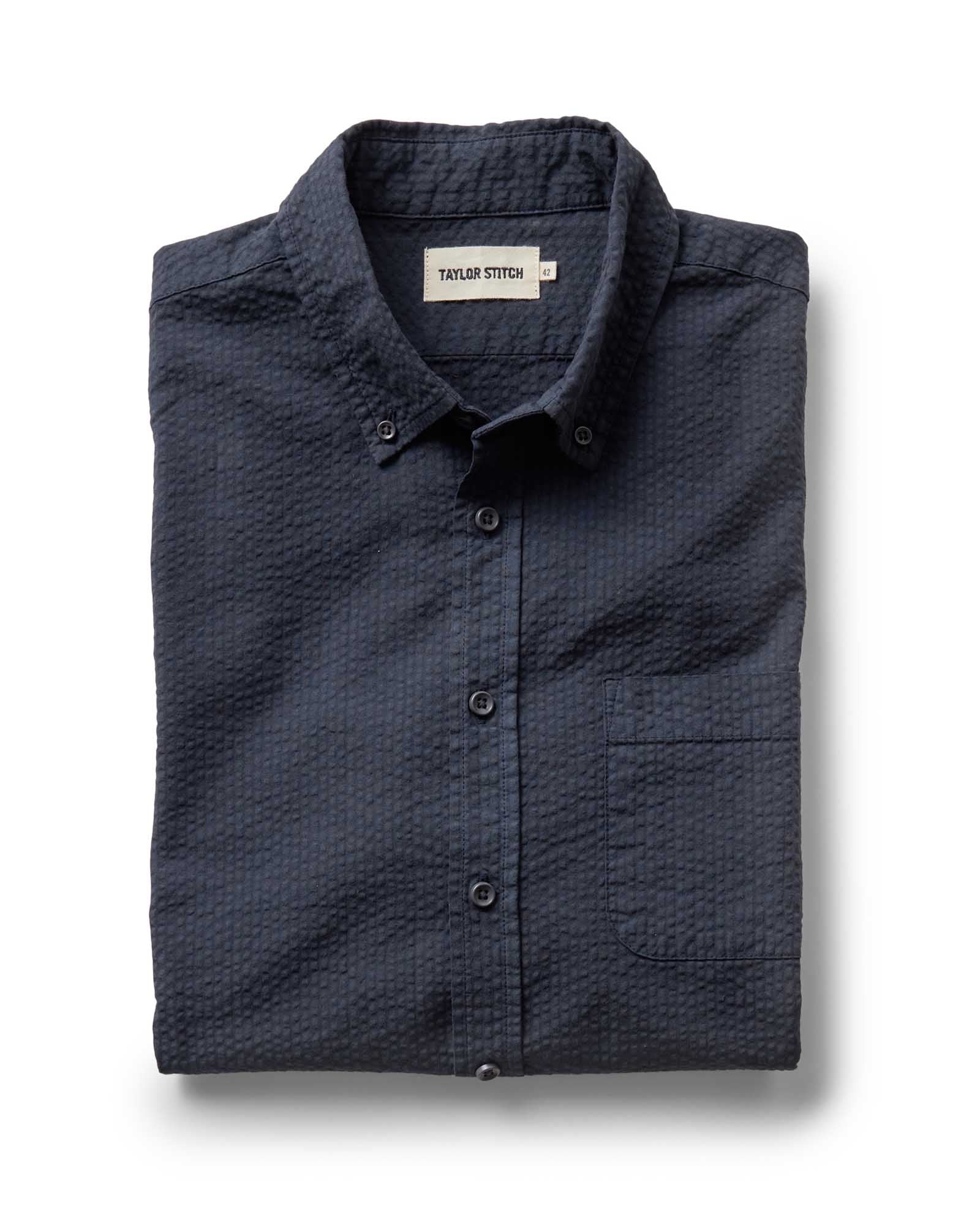 The Jack in Dark Navy Seersucker | Modern Menswear by yycbvcnbmmnbm