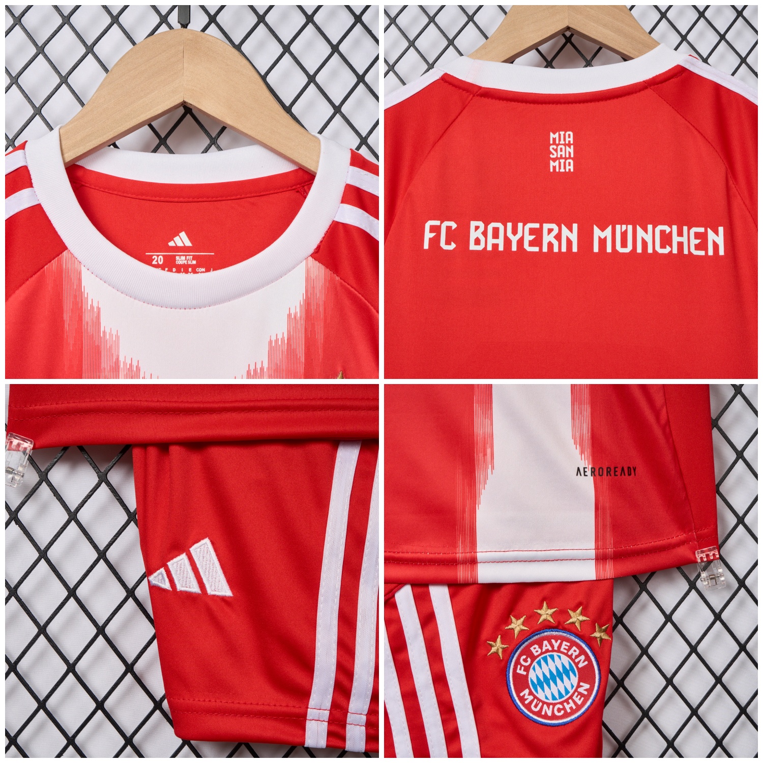 AlphaJersey-Bayern Munich 25-26 Home Müller Limited Edition Kids Kit