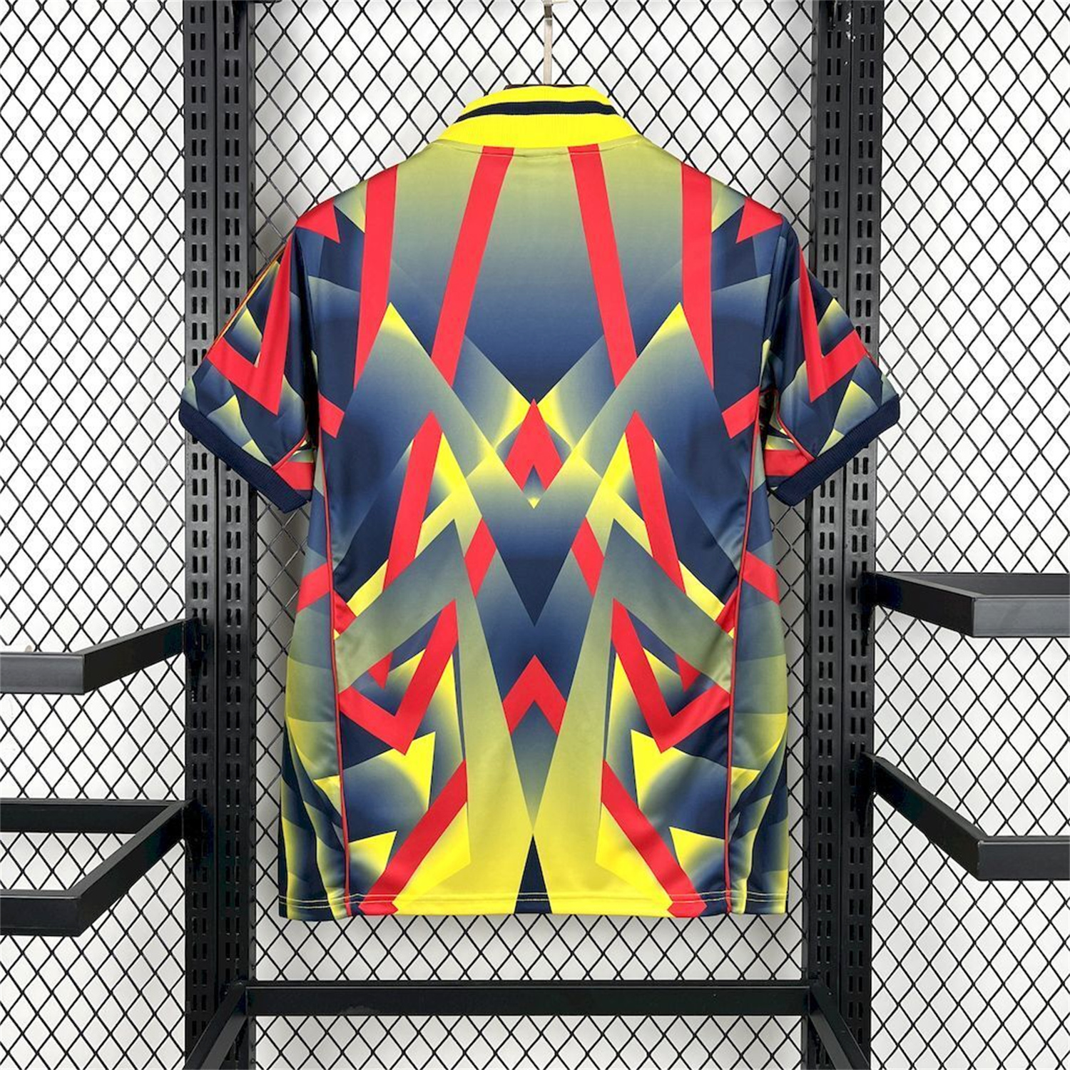 AlphaJersey-Arsenal 25-26 Red Yellow Blue LFSTLR Jersey - Fans Version