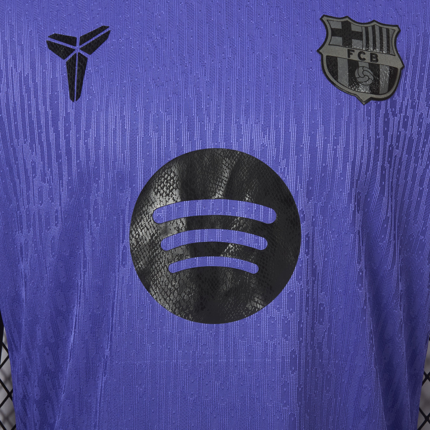AlphaJersey-Barcelona X KB 25-26 Purple Special Jersey - Player Version