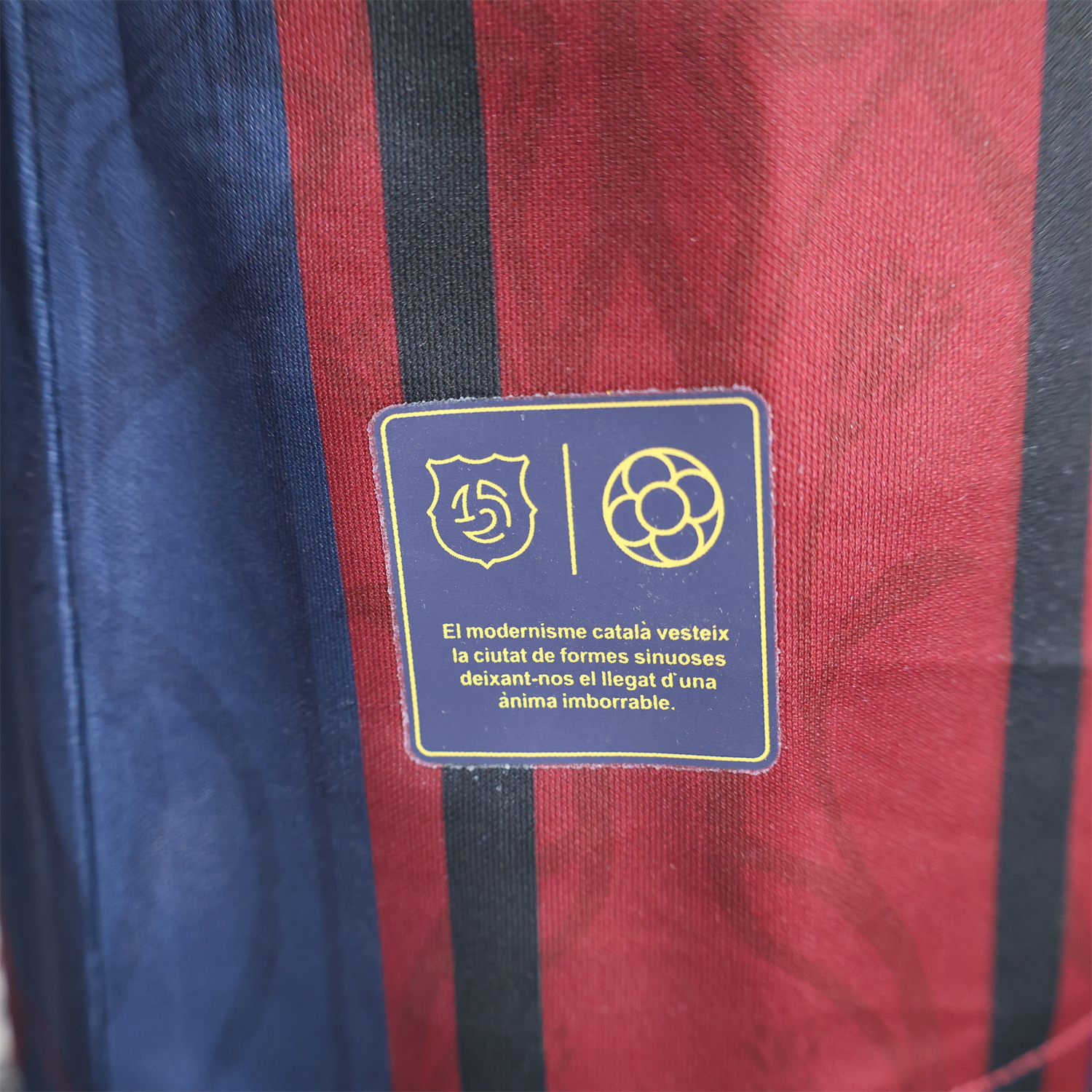 AlphaJersey-Barcelona 25-26 125th Anniversary Retro Style Jersey - Player Version