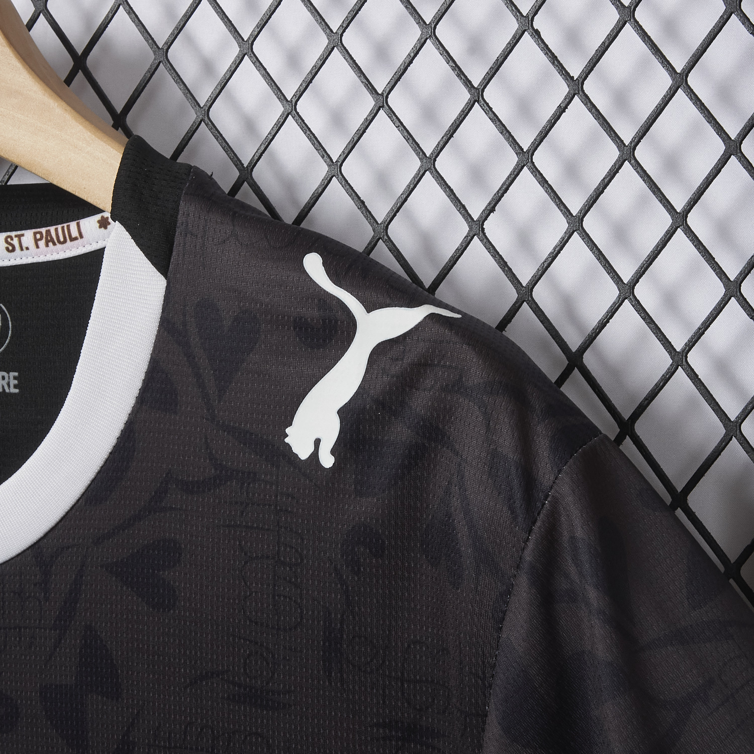AlphaJersey-St. Pauli 25-26 Third Black Jersey - Fans Version
