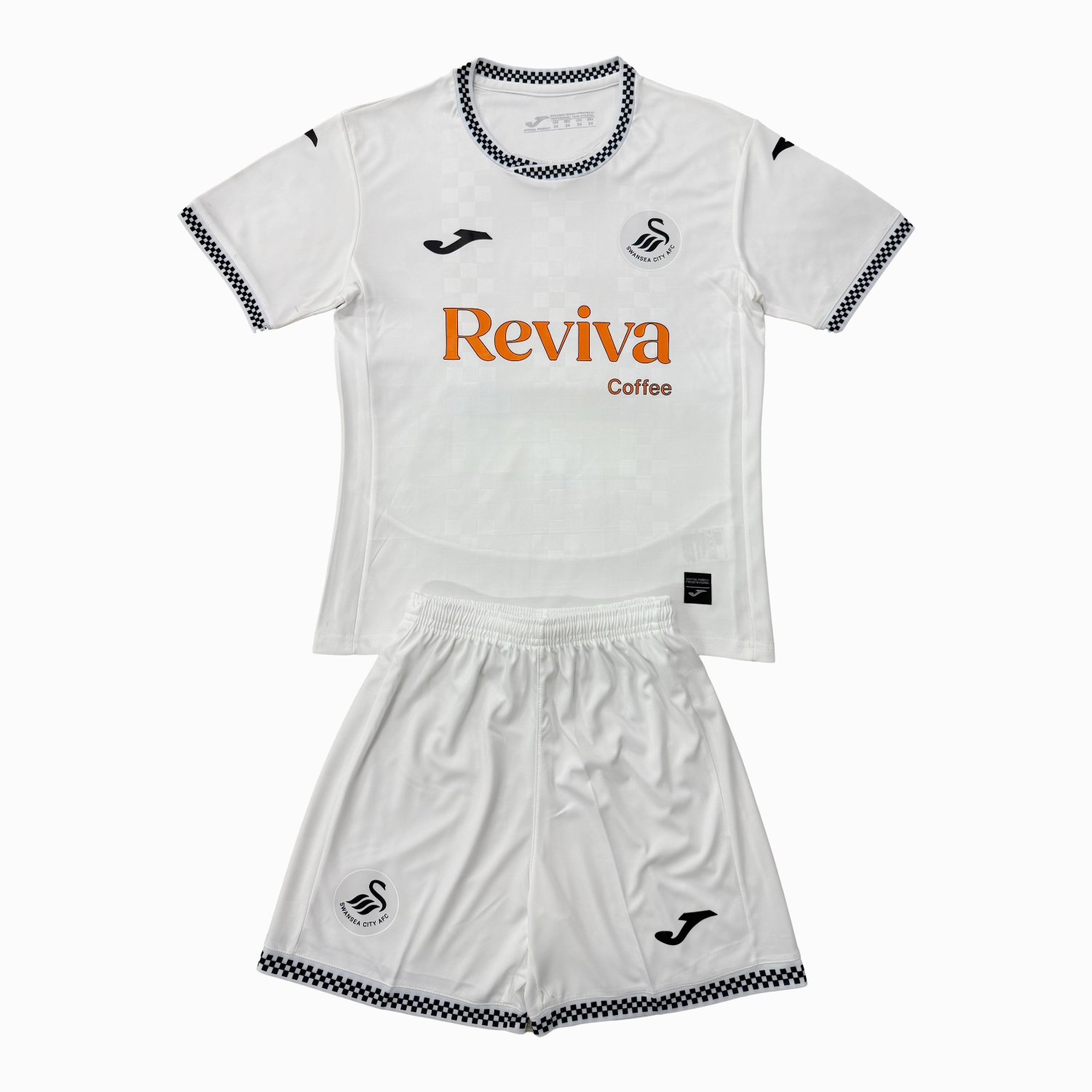 AlphaJersey-Swansea City 25-26 Home Kids Kit