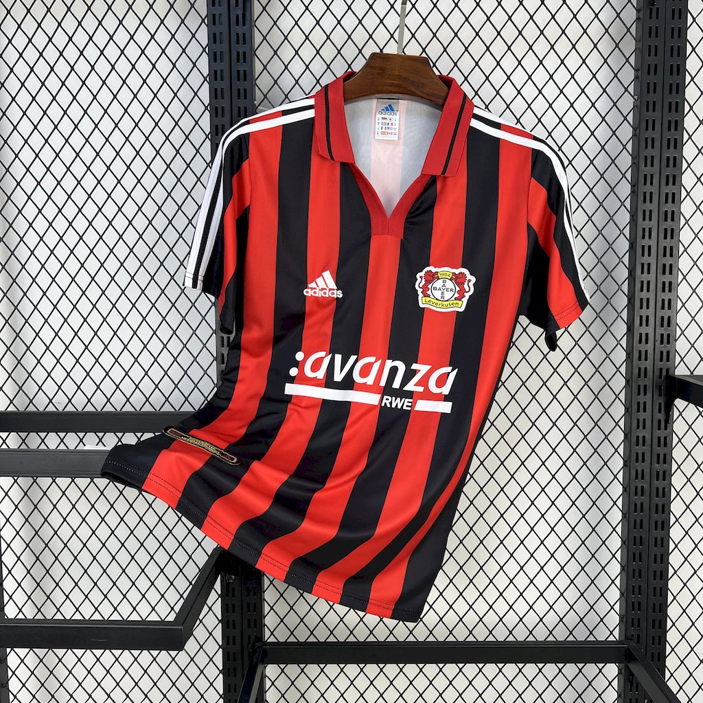 AlphaJersey-Retro Bayer 04 Leverkusen 2000-01 Home Jersey