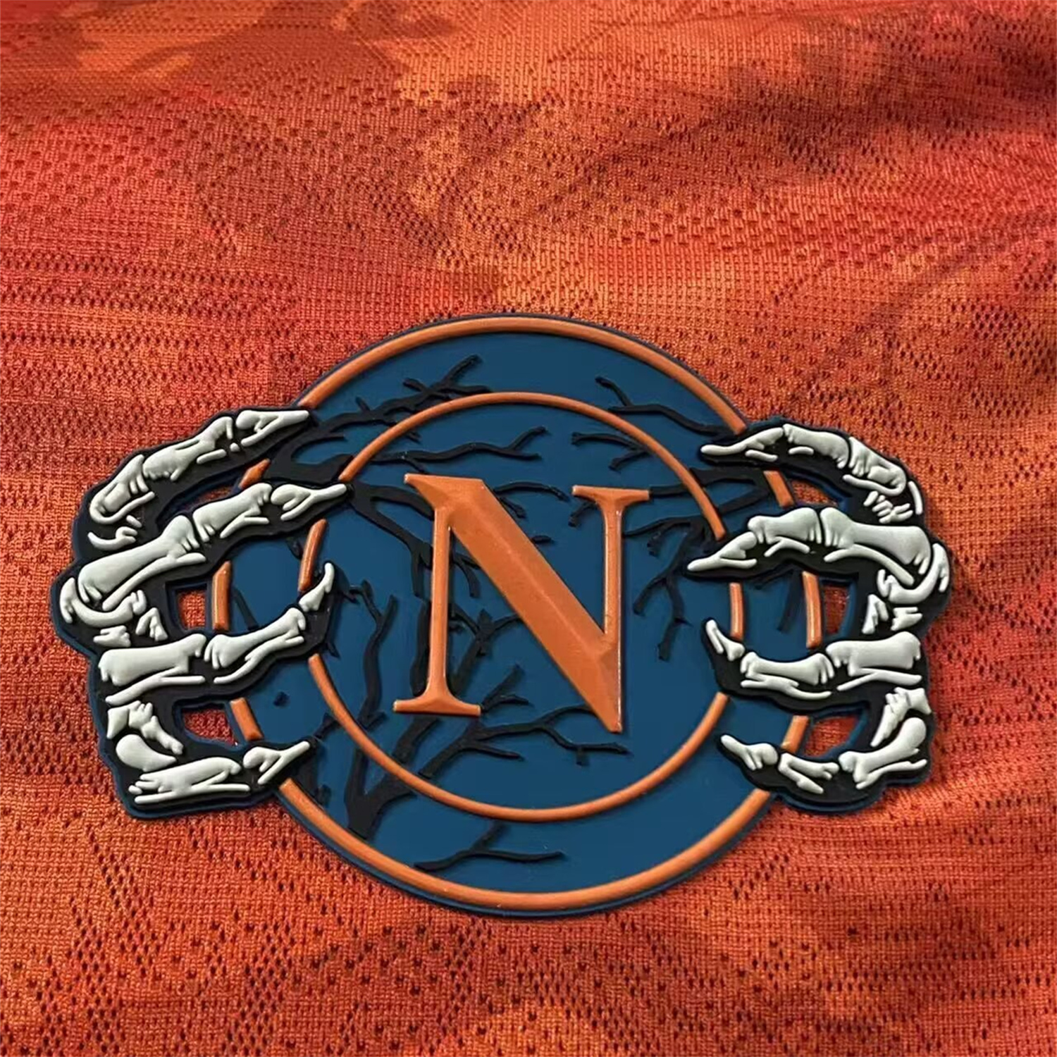AlphaJersey-Napoli 25-26 Halloween Orange Goalkeeper Jersey - Player Version