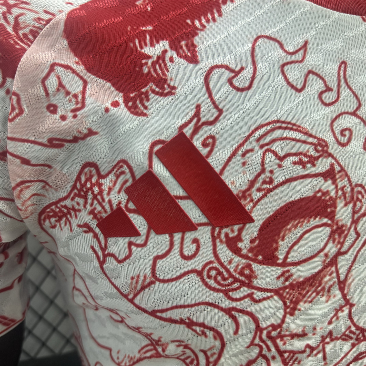AlphaJersey-Japan 25-26 Red Line Gear 5 Nika White Special Edition Jersey - Player Version