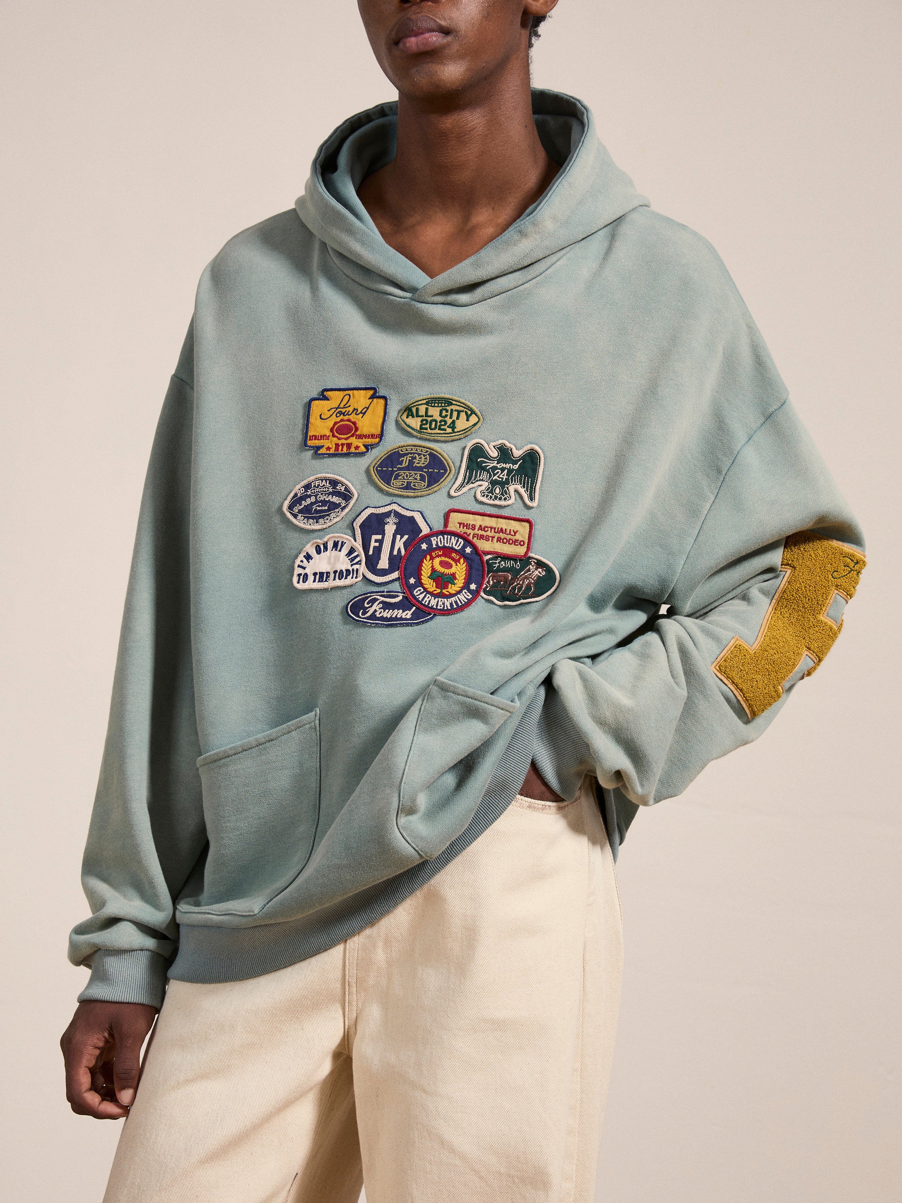 Multi Patch Hoodie | Modern Menswear by yycbvcnbmmnbm