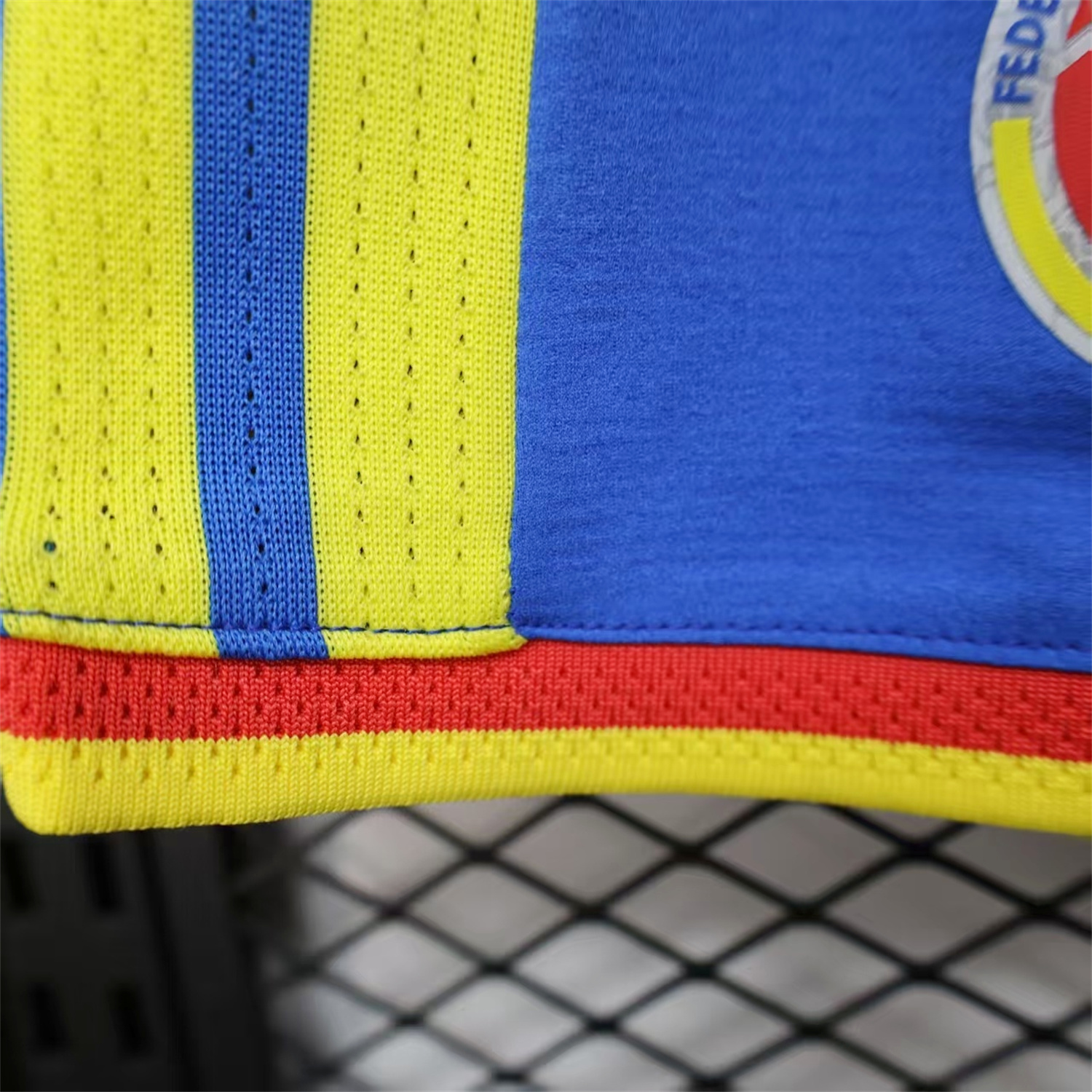 AlphaJersey-Colombia 2026 Blue Shorts - Player Version