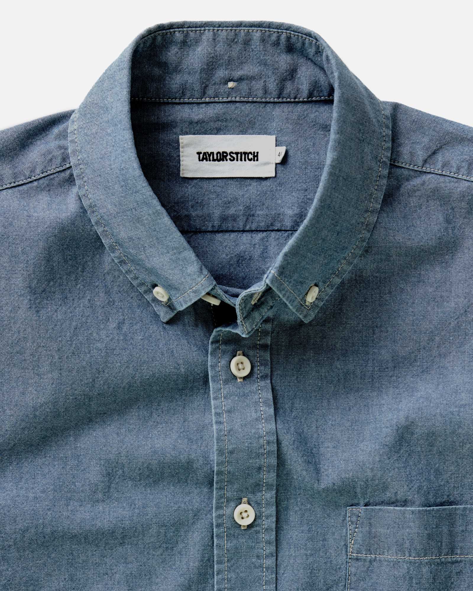 The Jack in Washed Indigo Chambray | Modern Menswear by yycbvcnbmmnbm