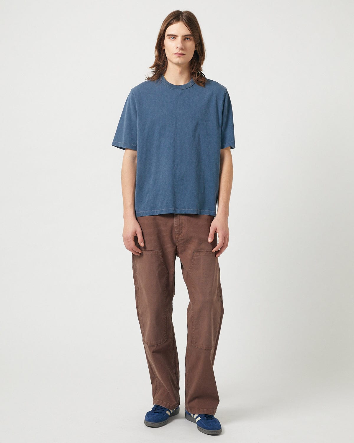 Slub Tee - Navy | Modern Menswear by yycbvcnbmmnbm