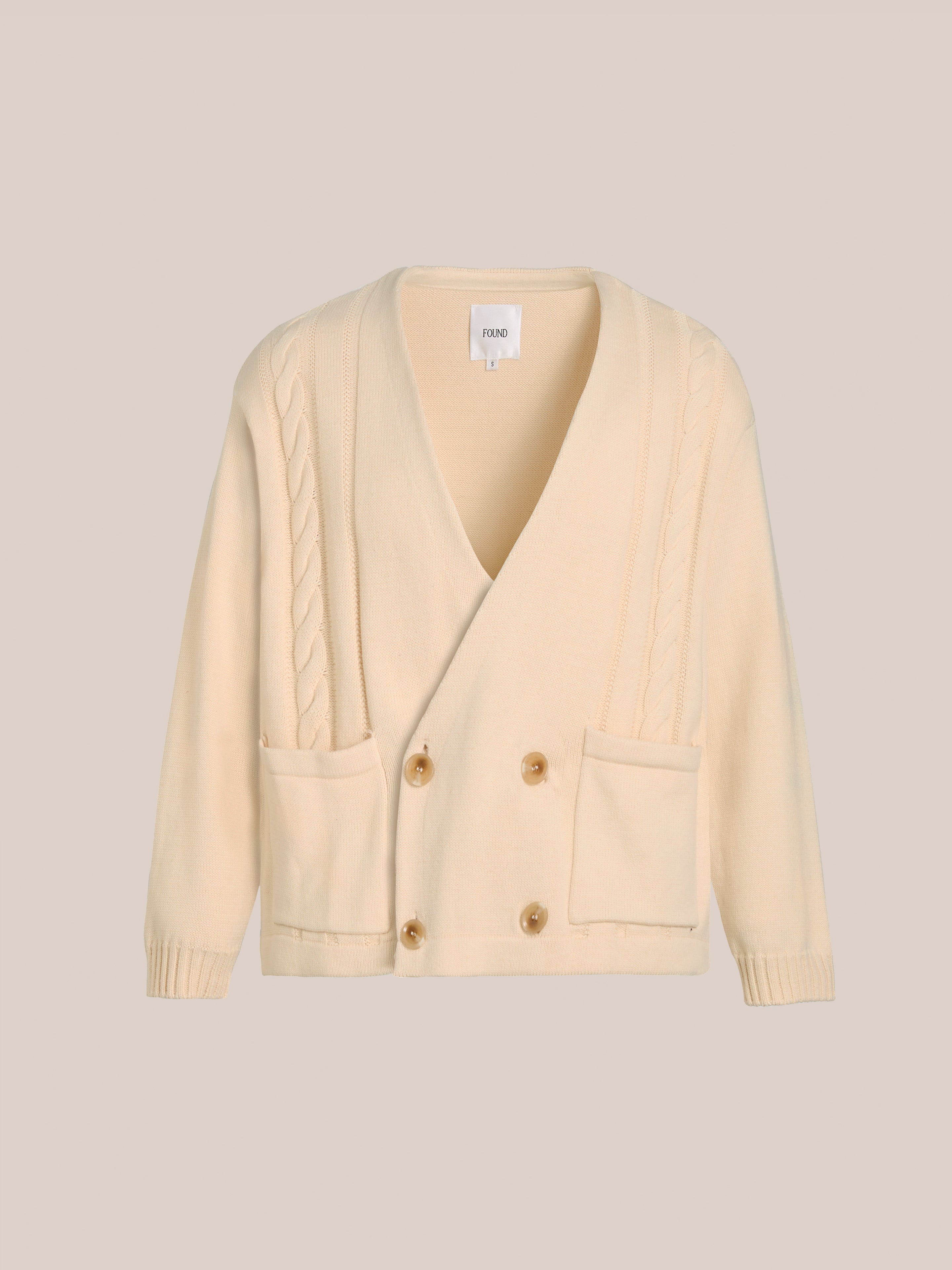 Double Breasted Knit Cardigan | Modern Menswear by yycbvcnbmmnbm