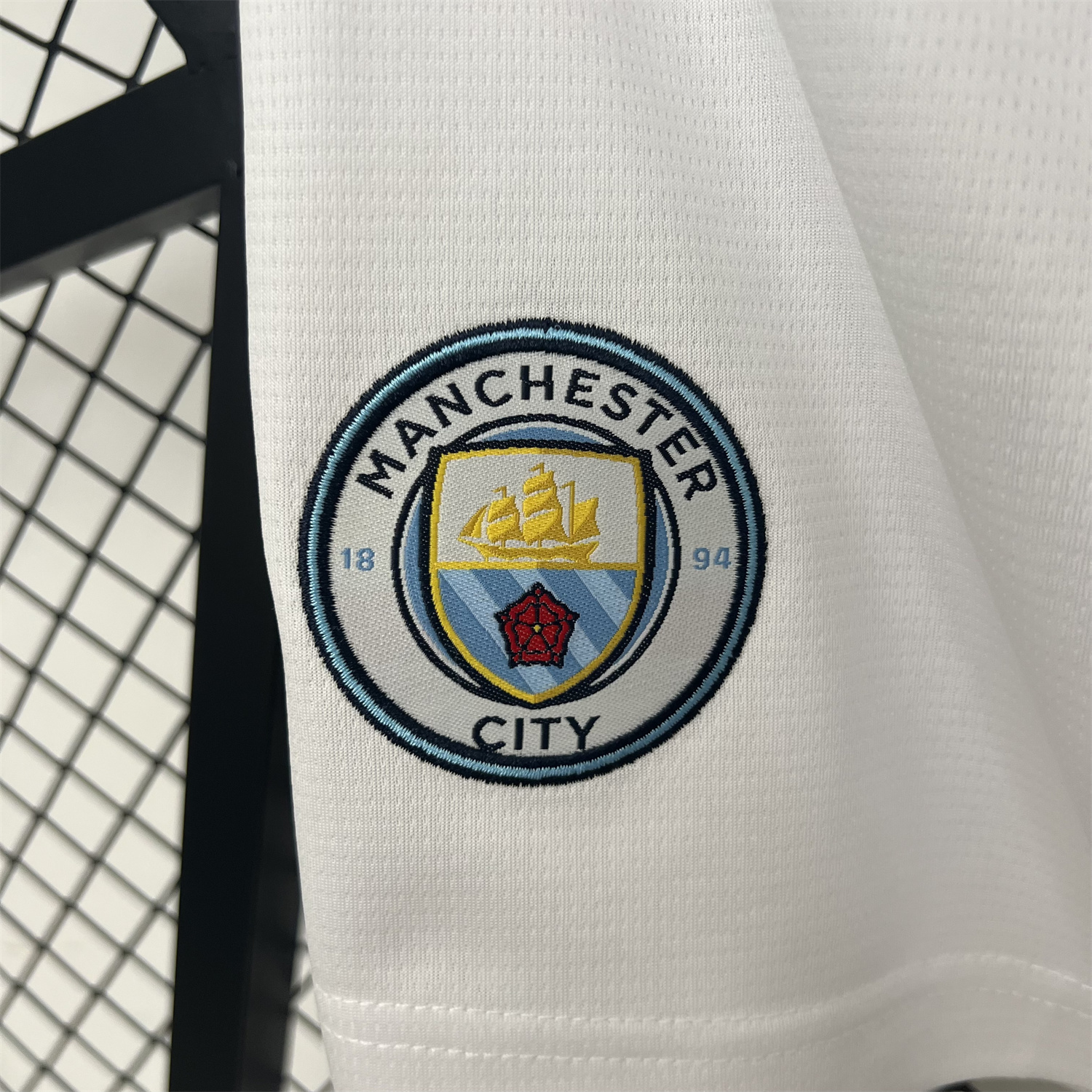 AlphaJersey-Manchester City 25-26 Home White Shorts - Fans Version