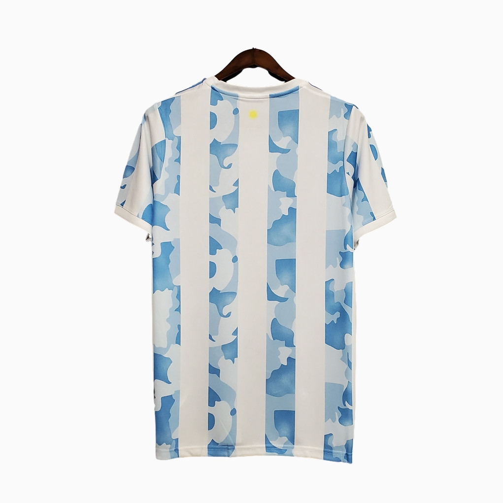 AlphaJersey-Retro Argentina 2021 Home Stadium Jersey