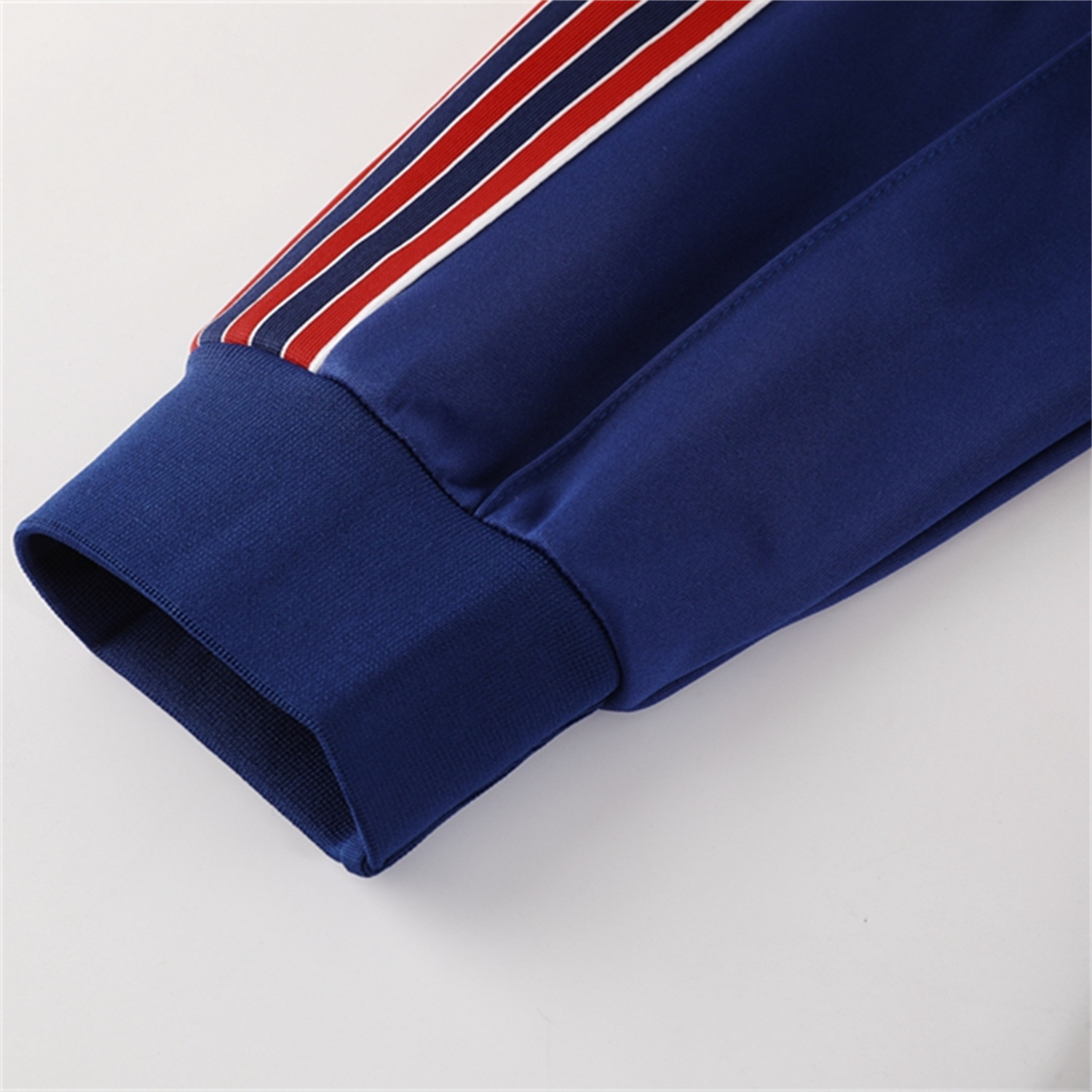 AlphaJersey-Arsenal 25-26 Throwback Trefoil Jacket Training Tracksuit - Royal Blue Jackets & Pants