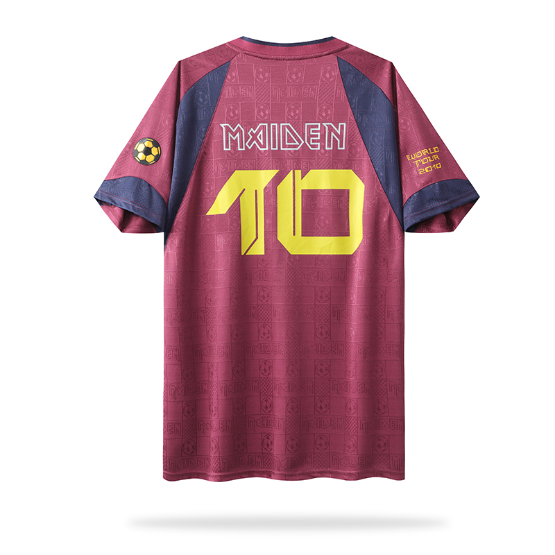 AlphaJersey-Retro Iron Maiden 2010 Away Jersey