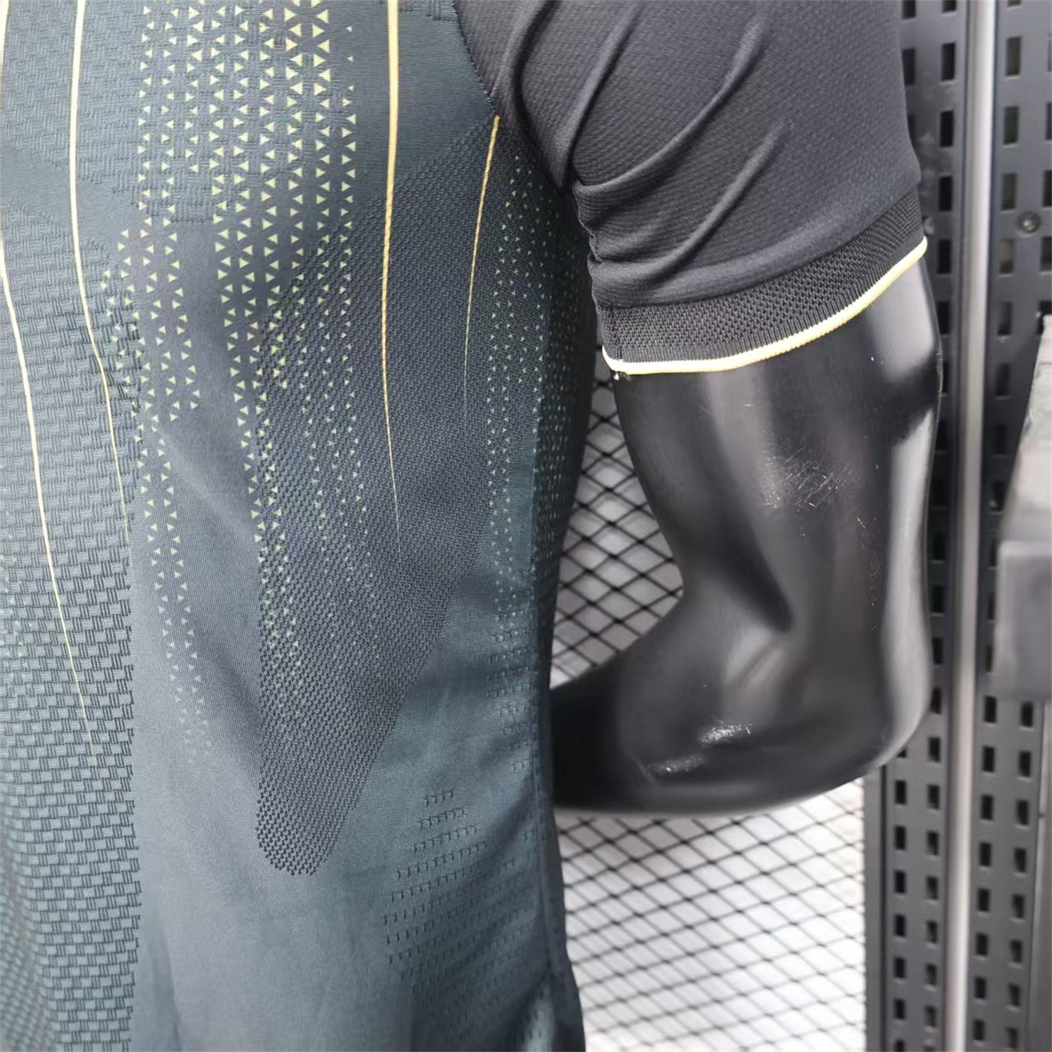 AlphaJersey-Algeria 2026 Black And Gold Special Jersey - Player Version