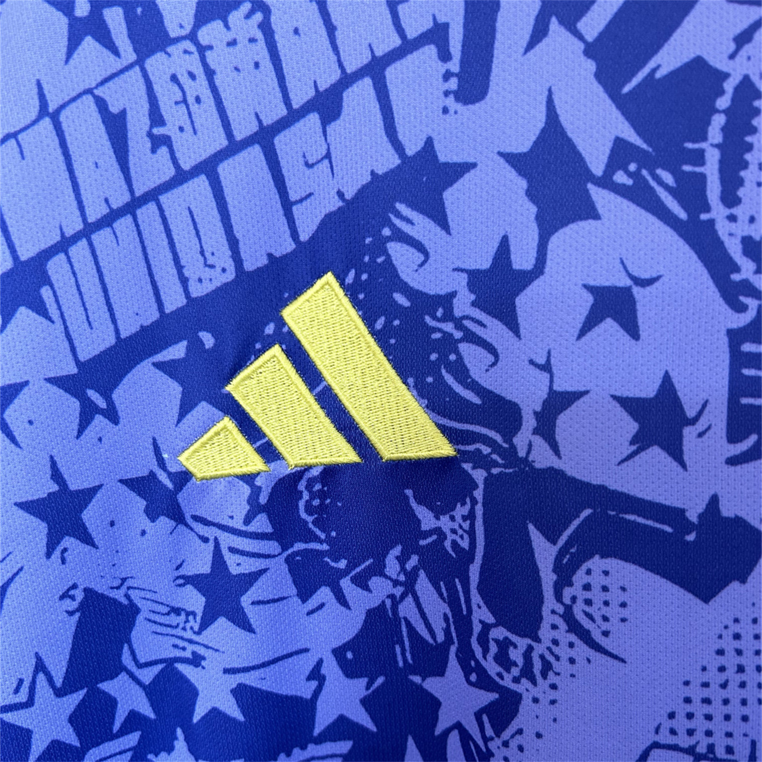 AlphaJersey-Tigres UANL 25-26 Blue And Purple Pre-match Training Jersey - Fans Version