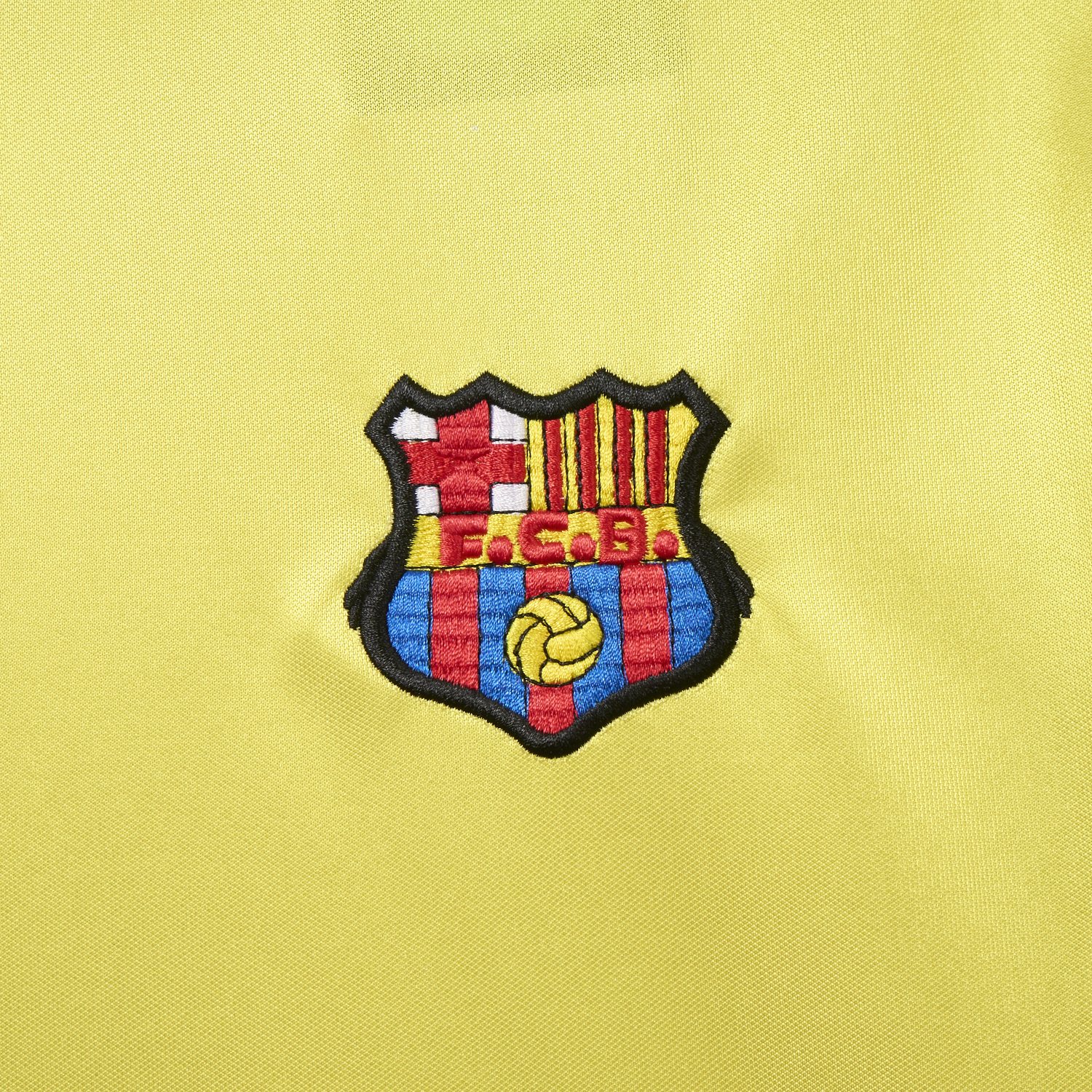 AlphaJersey-Retro Barcelona 1982-84 Away Yellow Jersey