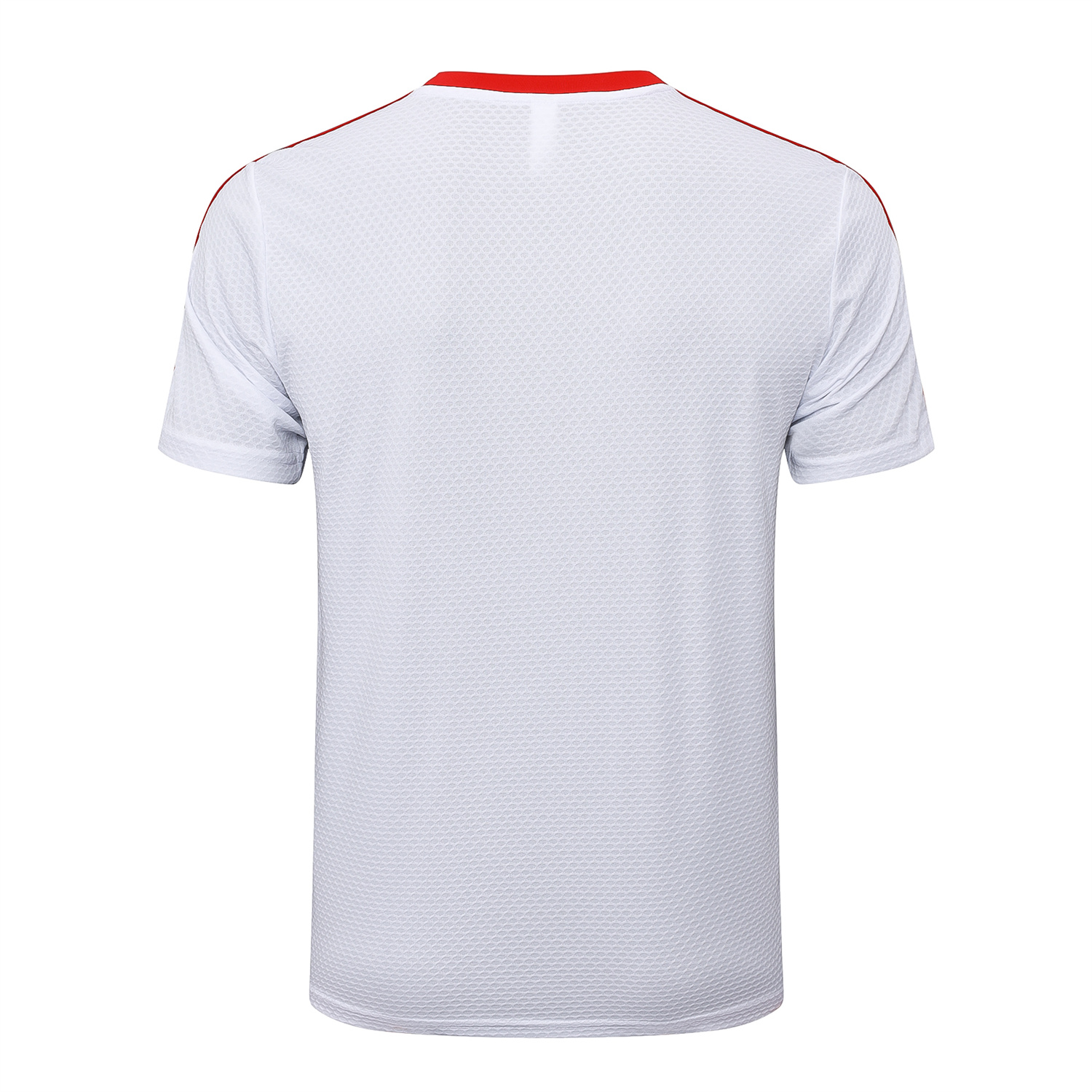 AlphaJersey-Bayern Munich 2025 125th Anniversary Short-Sleeve Training Set - White Top and Shorts