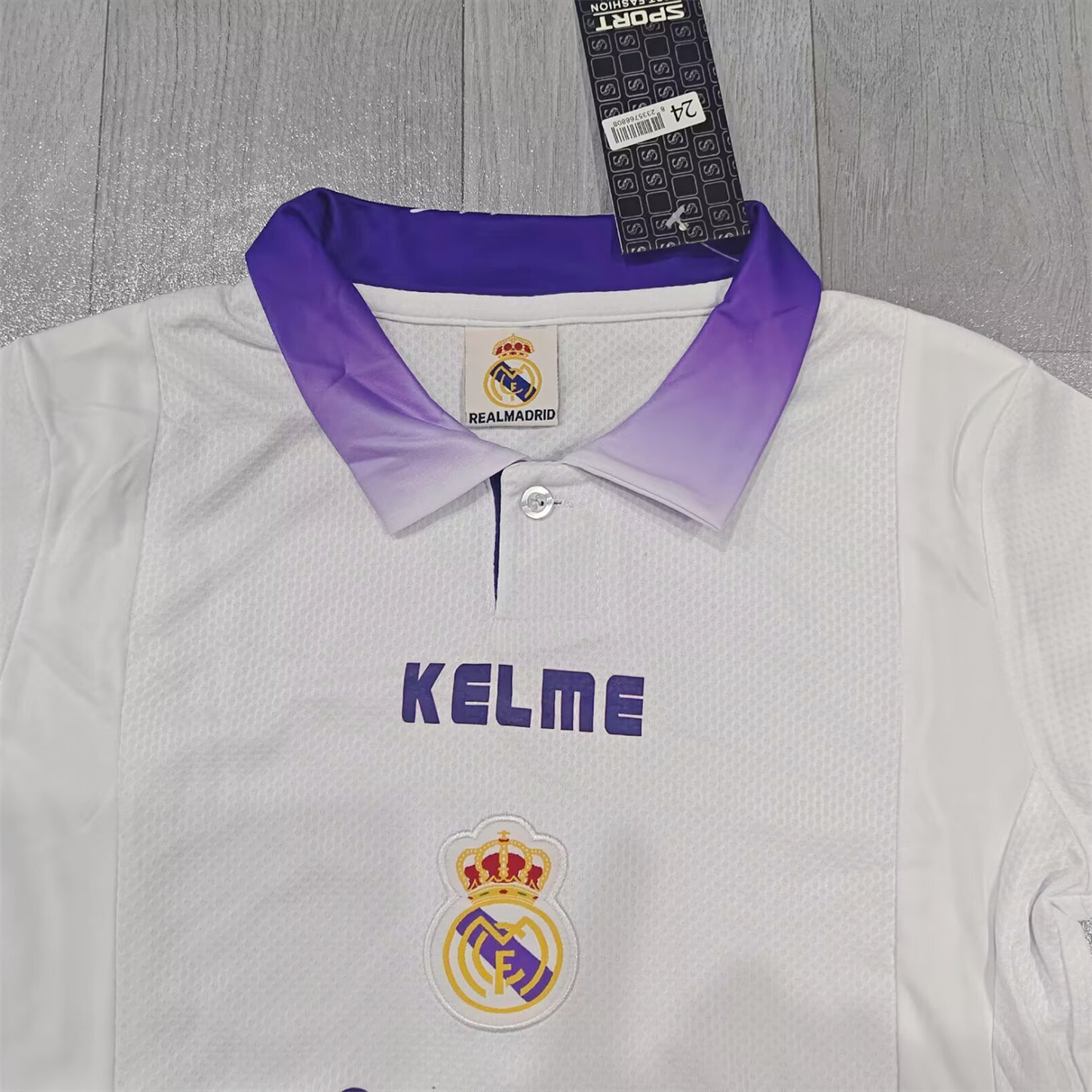 AlphaJersey-Retro Real Madrid 1997-98 Home Kids Kit