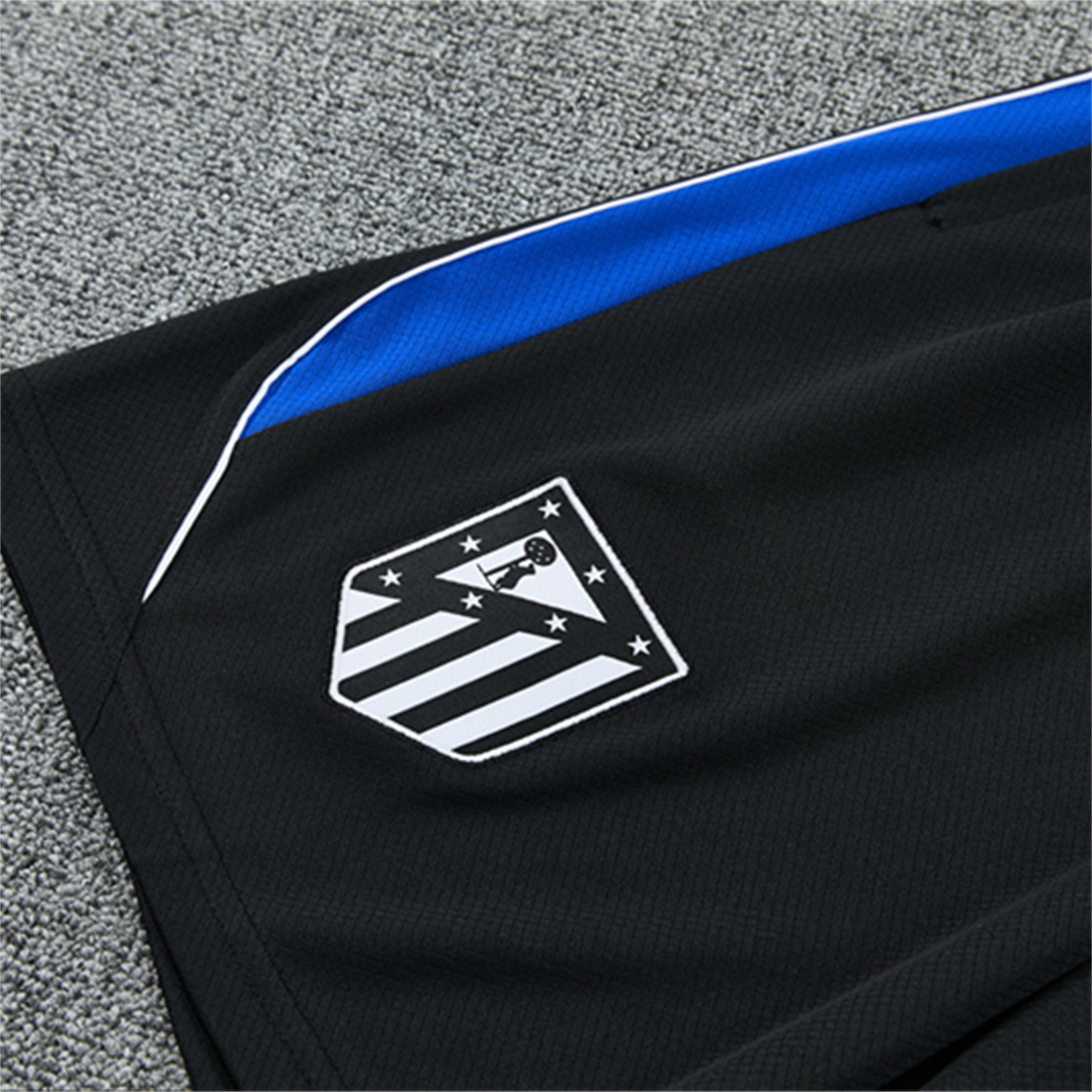 AlphaJersey-Atletico Madrid 26-27 Short-Sleeve Training Set - Green Top and Black Shorts