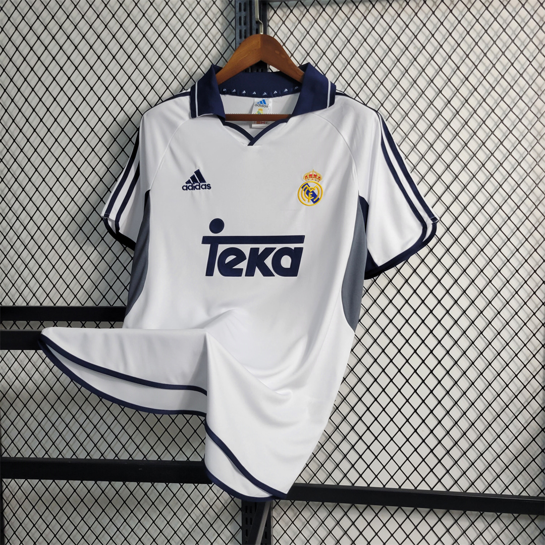 AlphaJersey-Retro Real Madrid 00-01 Home Stadium Jersey
