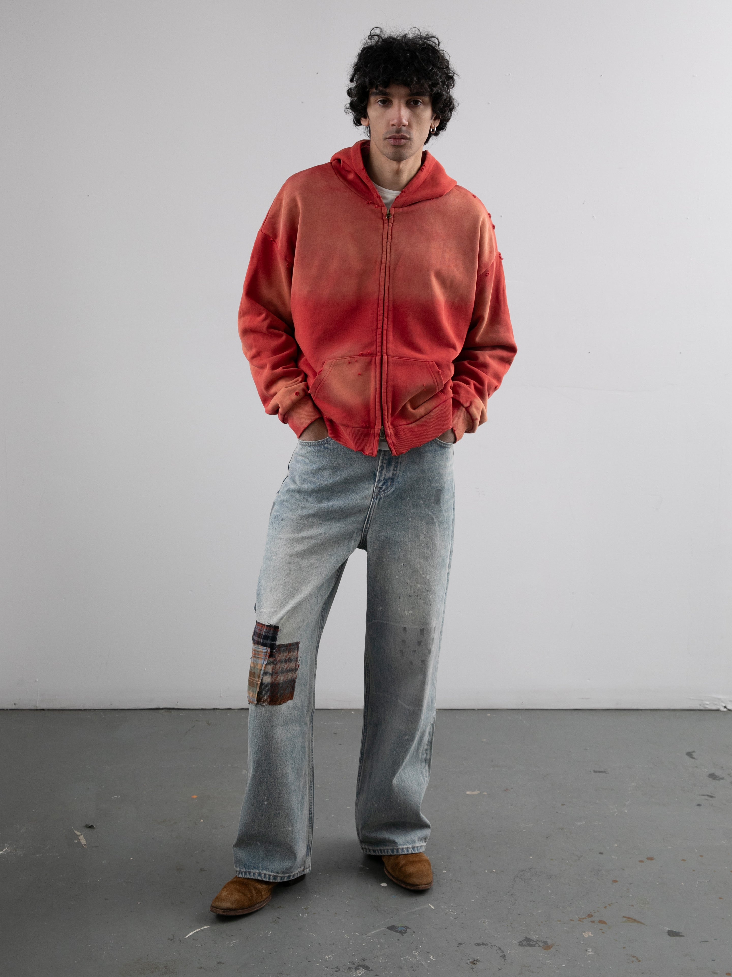 Mix Patch Jeans | Modern Menswear by yycbvcnbmmnbm