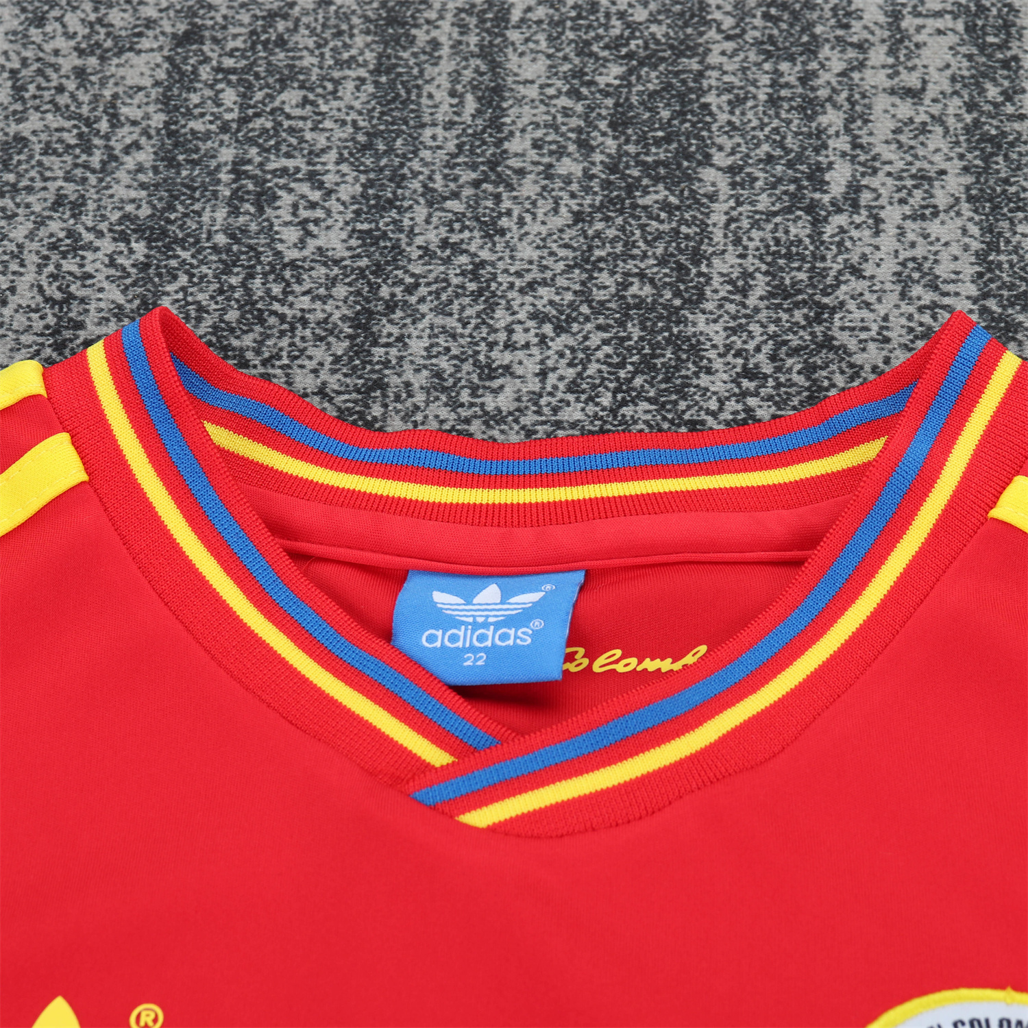AlphaJersey-Retro Colombia 1990 Away Kids Kit