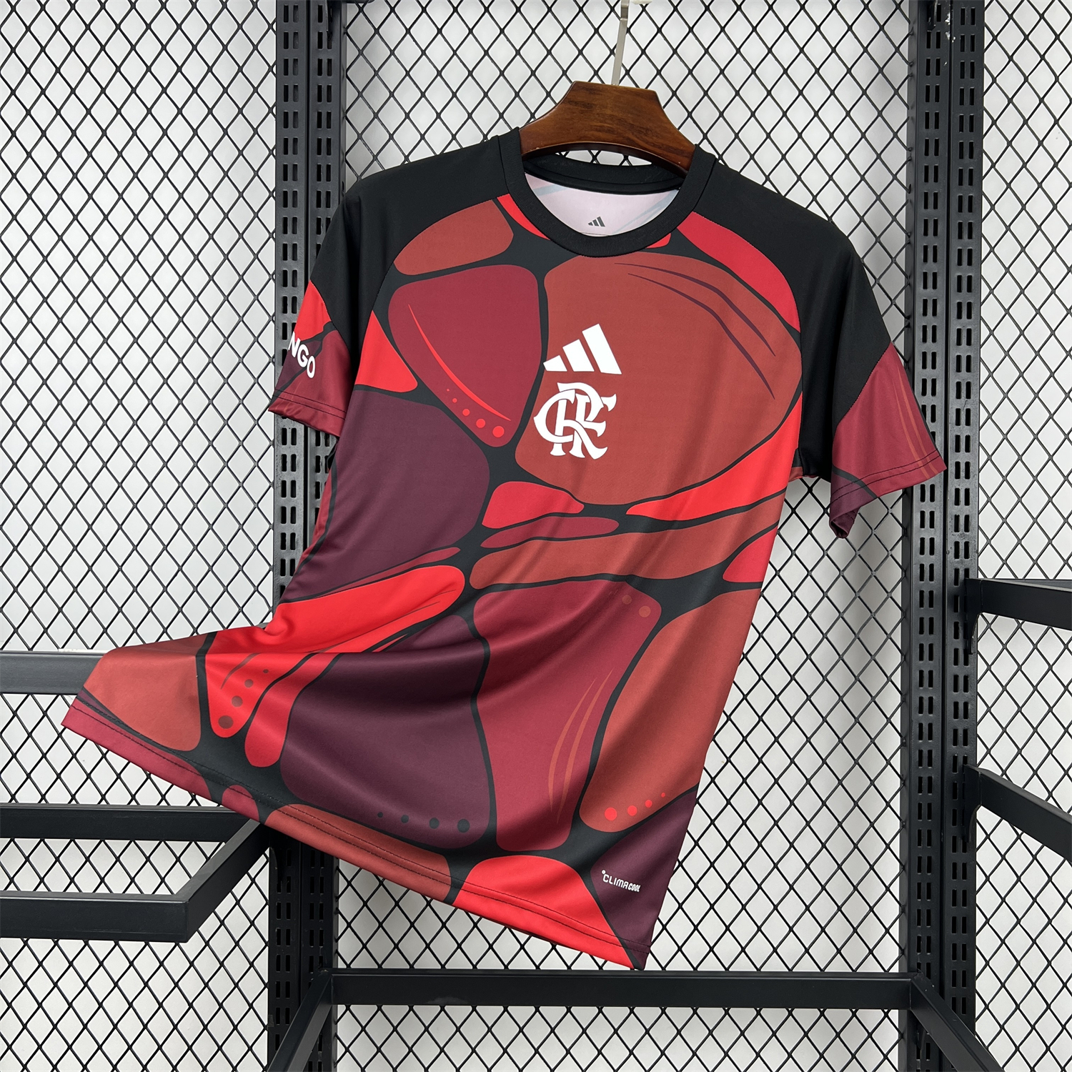 AlphaJersey-Flamengo 26-27 Red Pre-Match Jersey - Fans Version