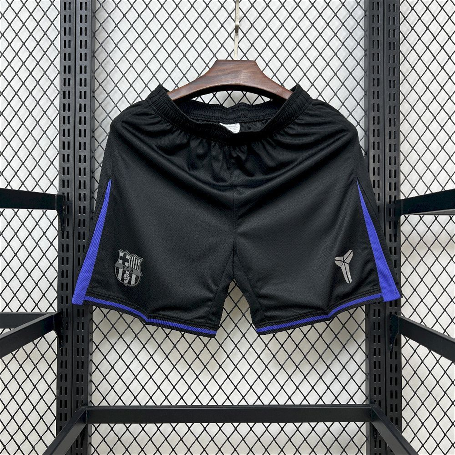 AlphaJersey-Barcelona 25-26 Away Black Shorts - Fans Version