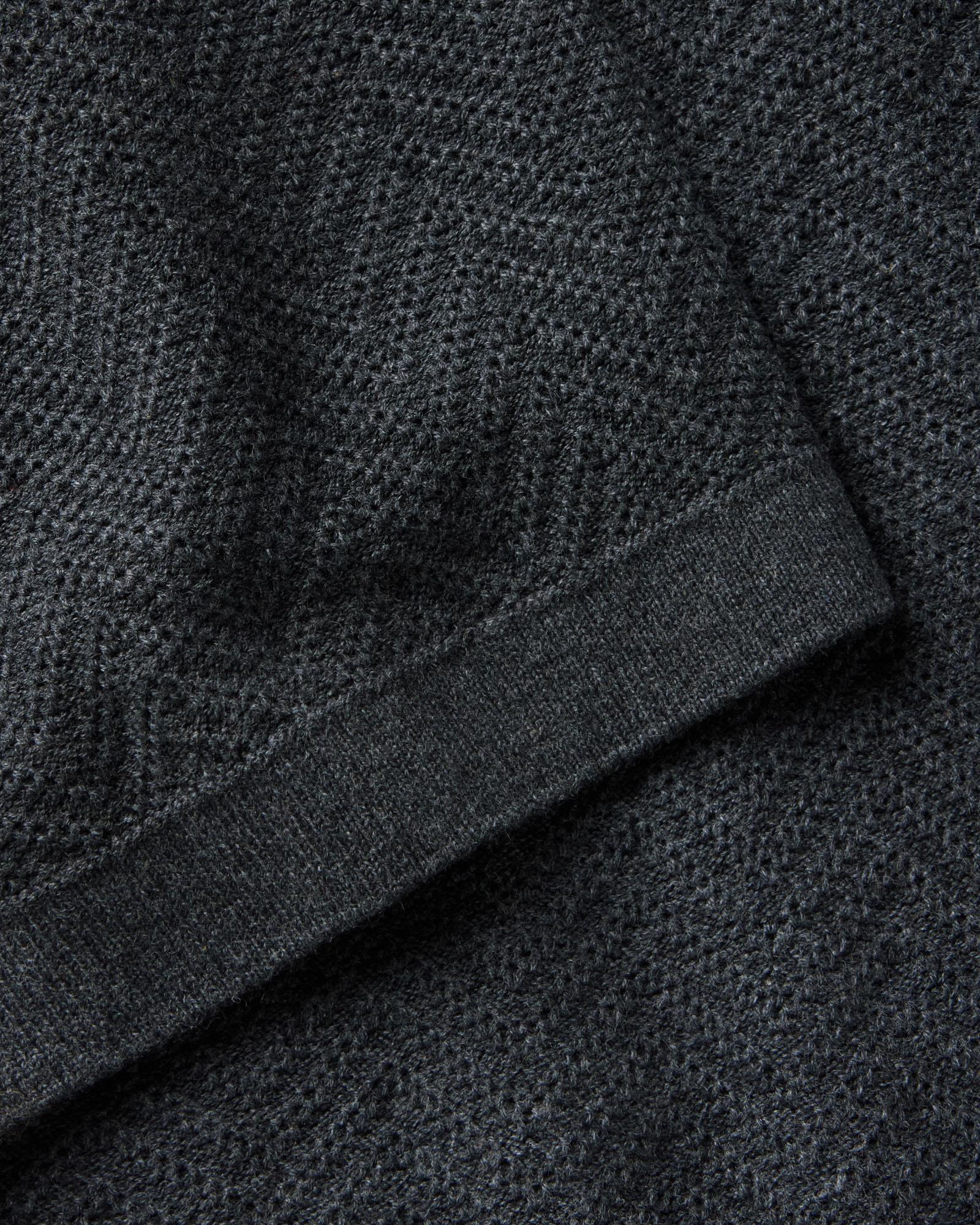 The Button Down Polo in Charcoal Herringbone | Modern Menswear by yycbvcnbmmnbm