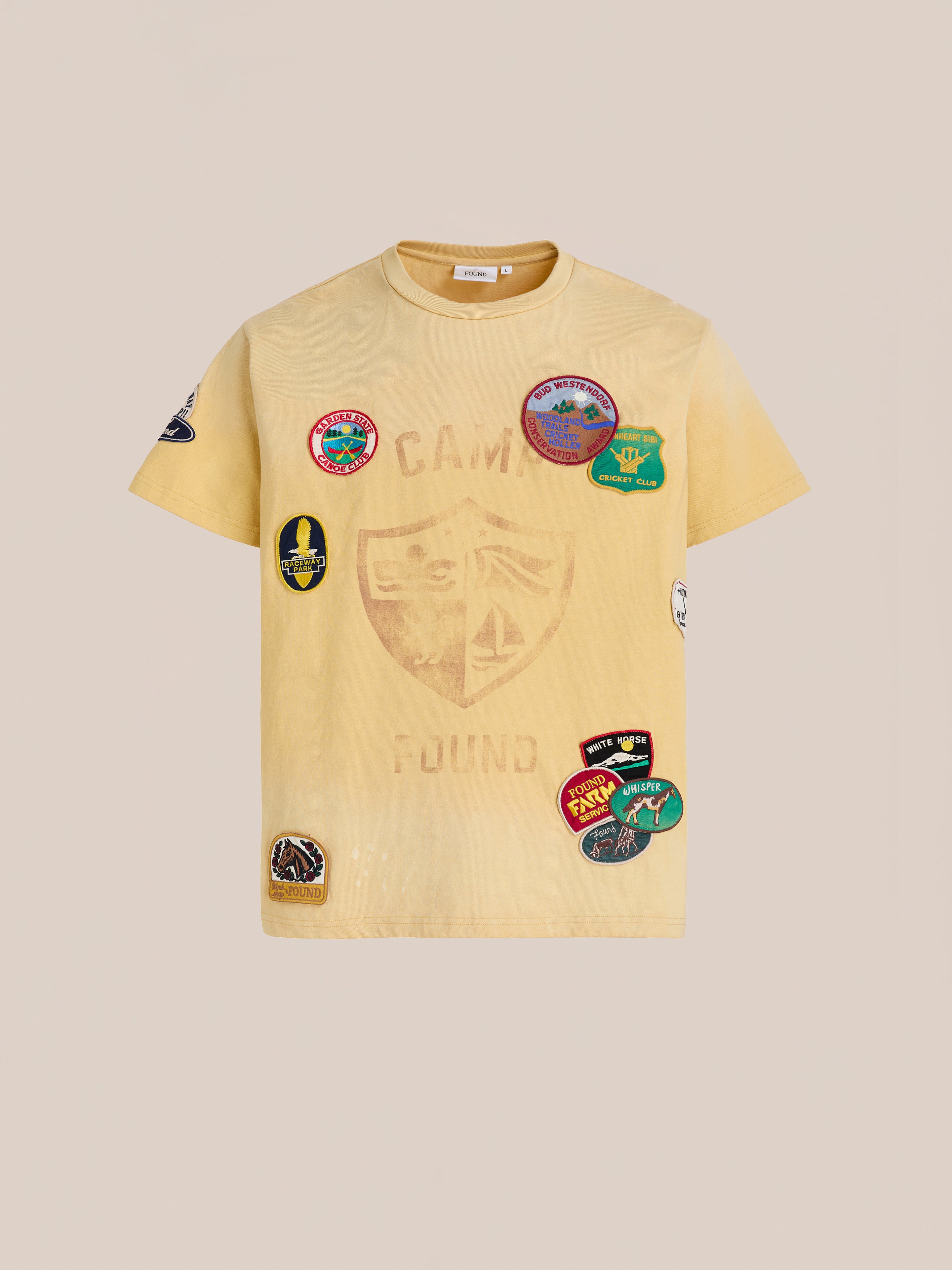 Patchwork Camp Tee | Modern Menswear by yycbvcnbmmnbm