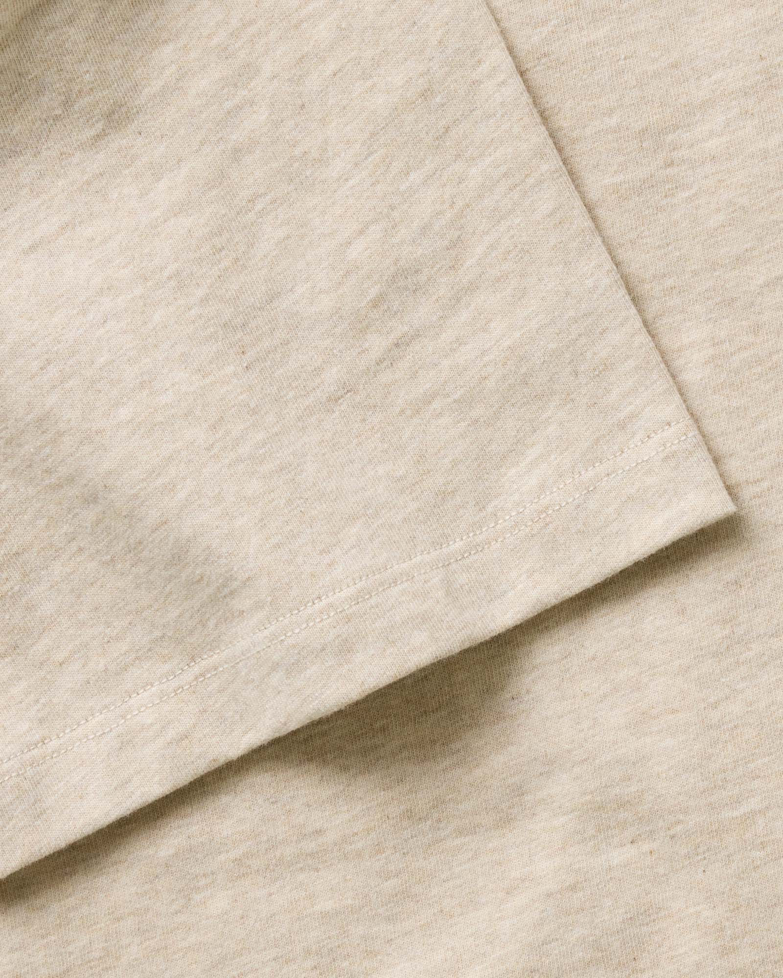 The Organic Cotton Tee in Heather Oat | Modern Menswear by yycbvcnbmmnbm