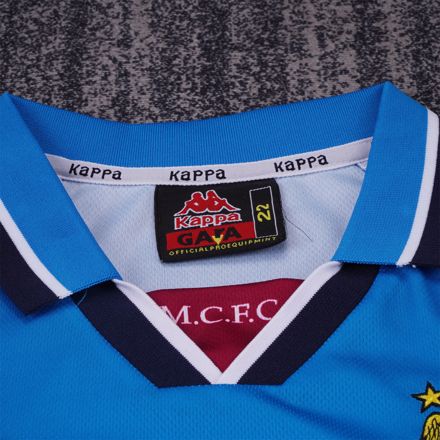 AlphaJersey-Retro Manchester City 1997-98 Home Kids Kit