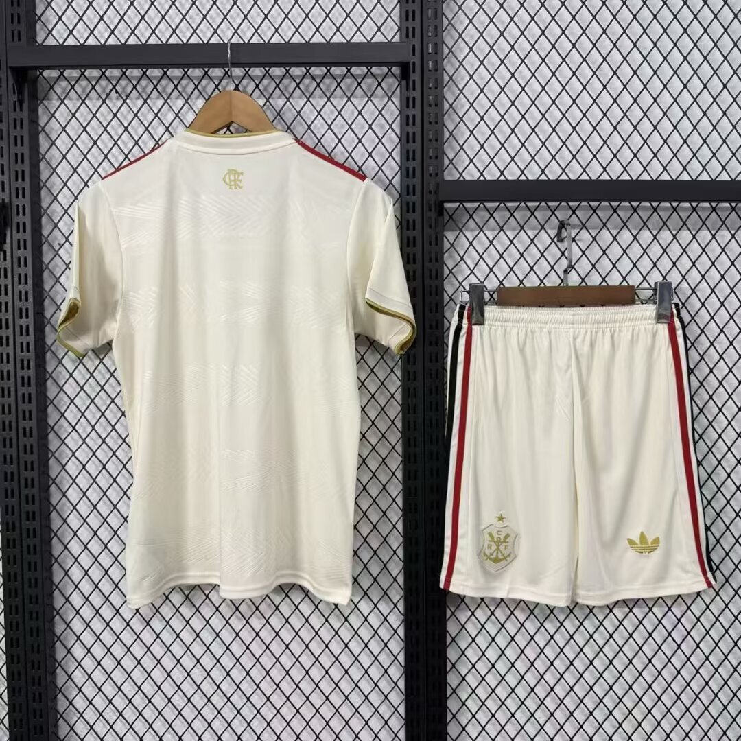 AlphaJersey-Flamengo 25-26 Third Kids Kit