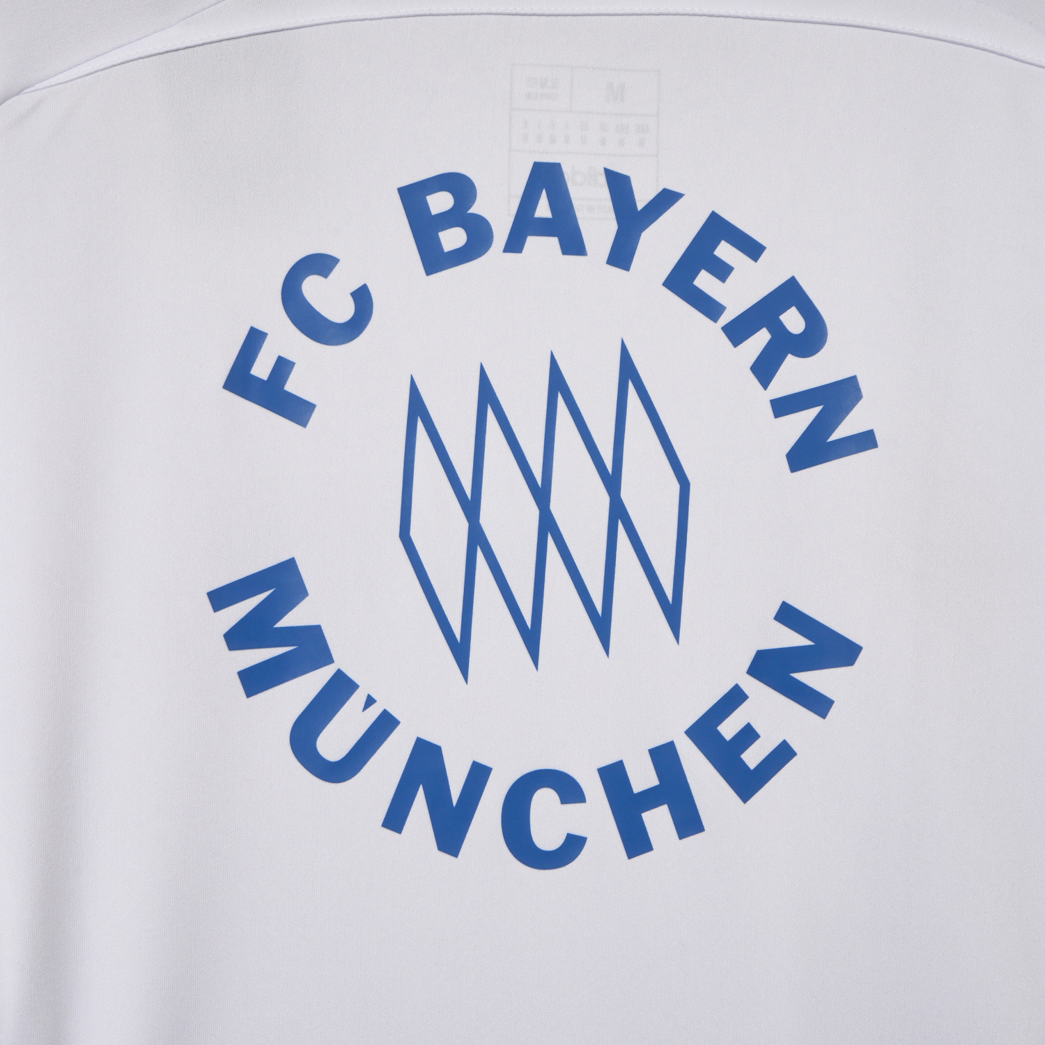 AlphaJersey-Bayern Munich 25-26 Urban Purist Throwback White Jersey - Fans Version