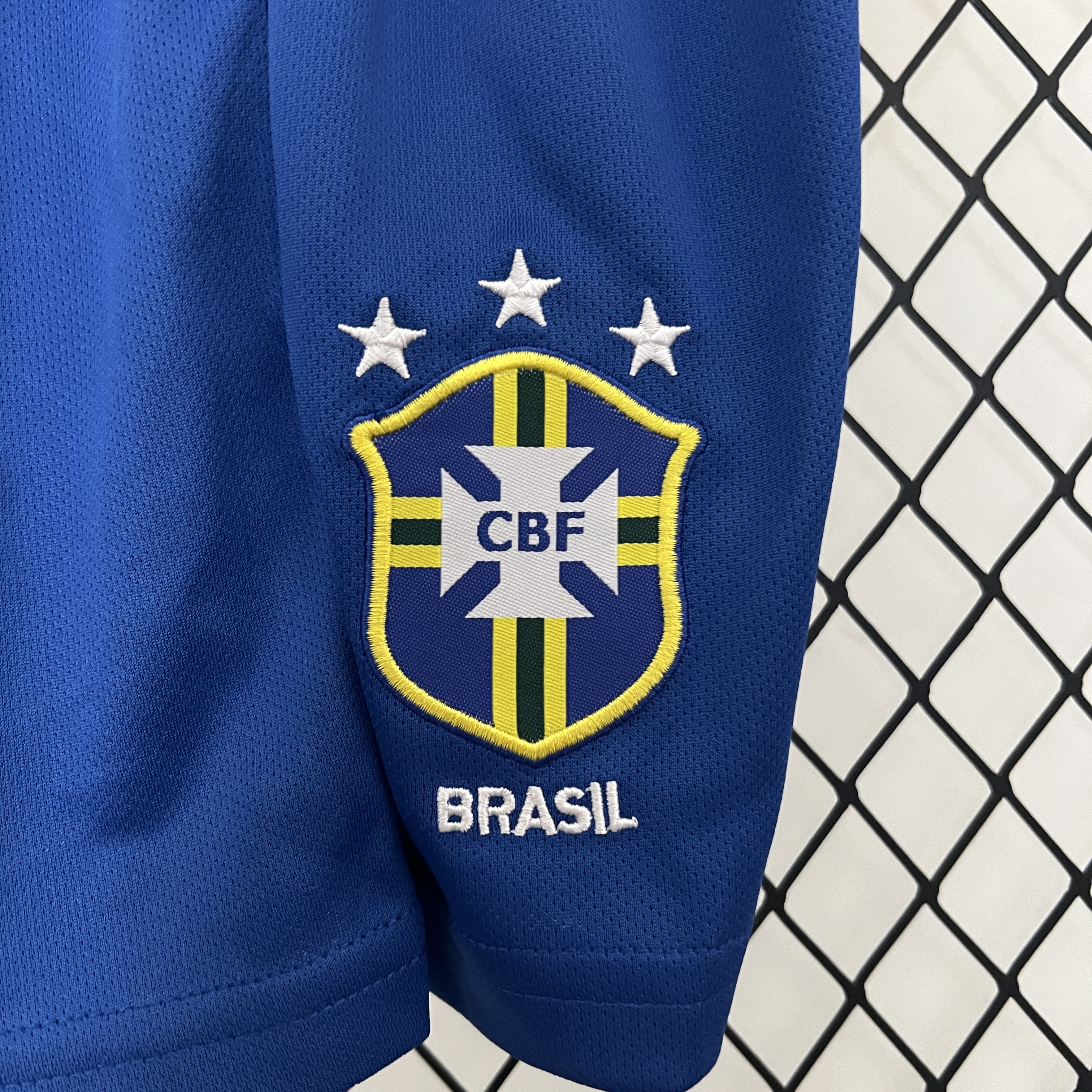 AlphaJersey-Retro Brazil 1993-94 Home Stadium Kids Kit