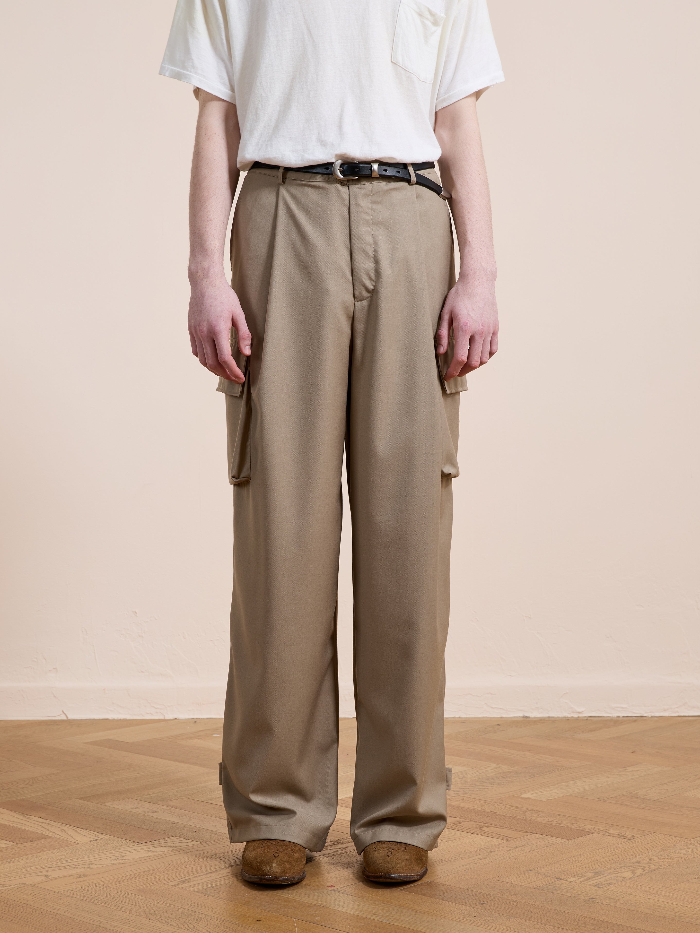 Pleated Cargo Pants | Modern Menswear by yycbvcnbmmnbm